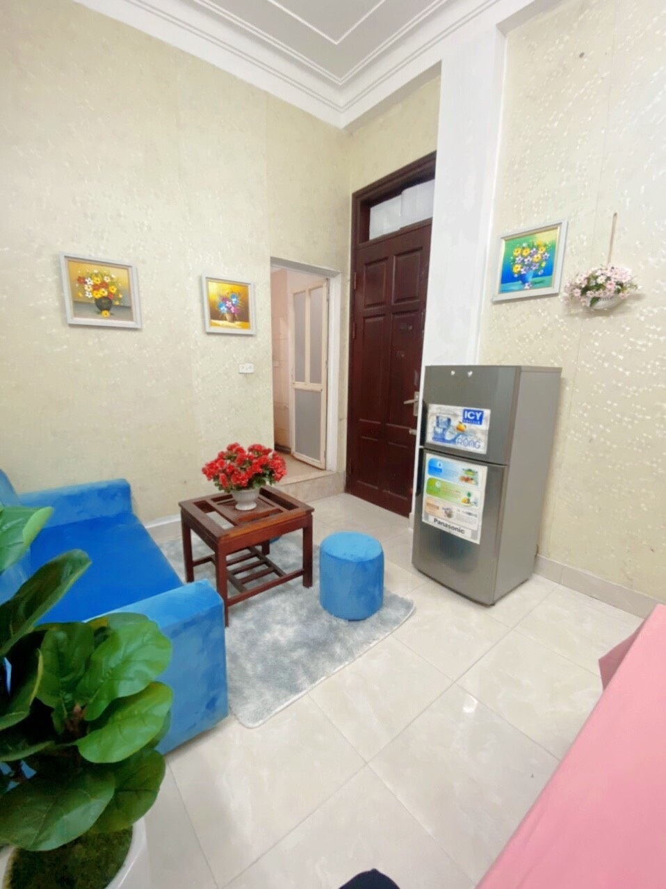 Phòng trọ Studio 25m2 tại TL Housing Trần Duy Hưng - Cầu Giấy - Phòng khách
