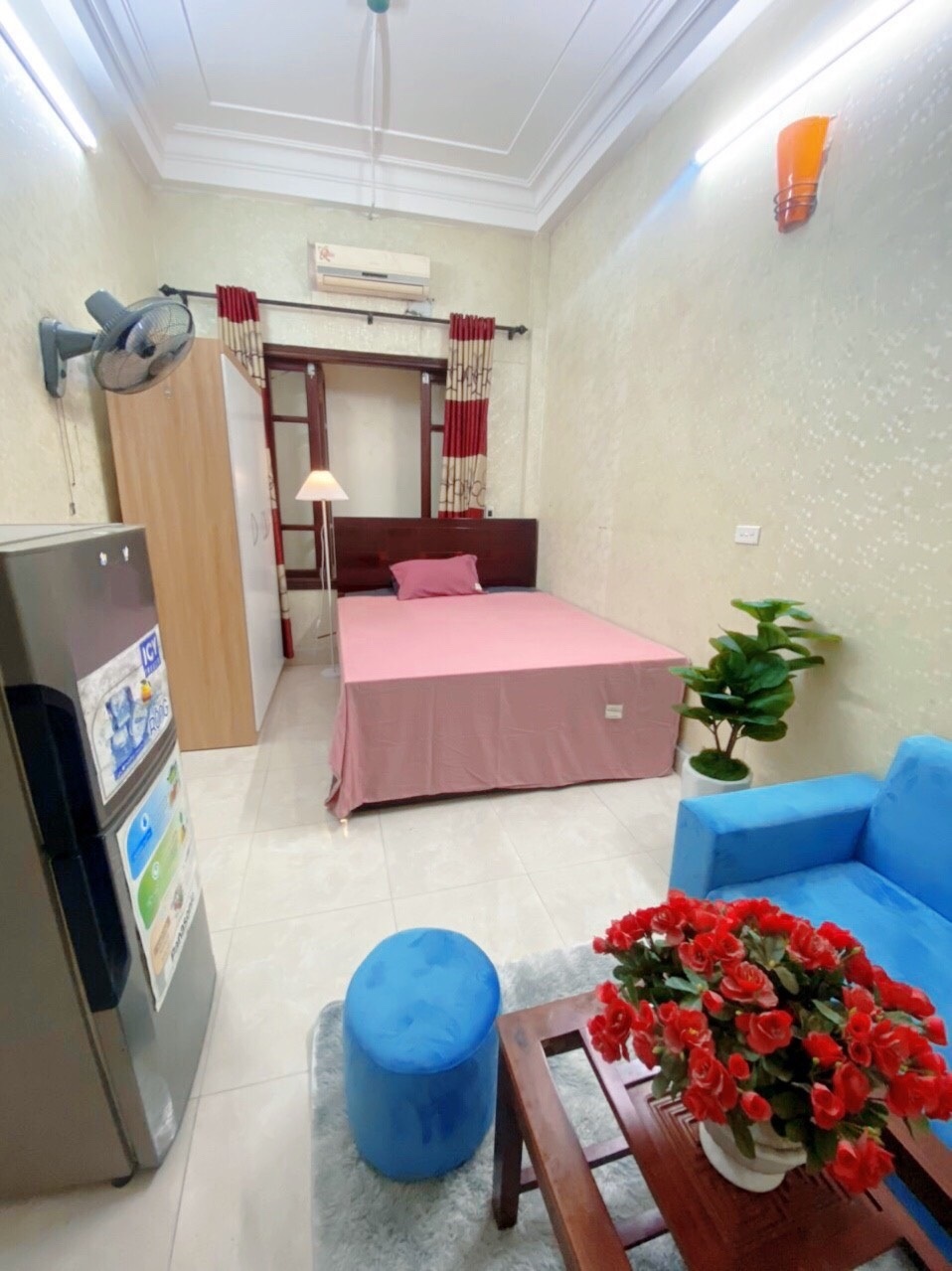 Phòng trọ Studio 25m2 tại TL Housing Trần Duy Hưng - Cầu Giấy - Phòng ngủ