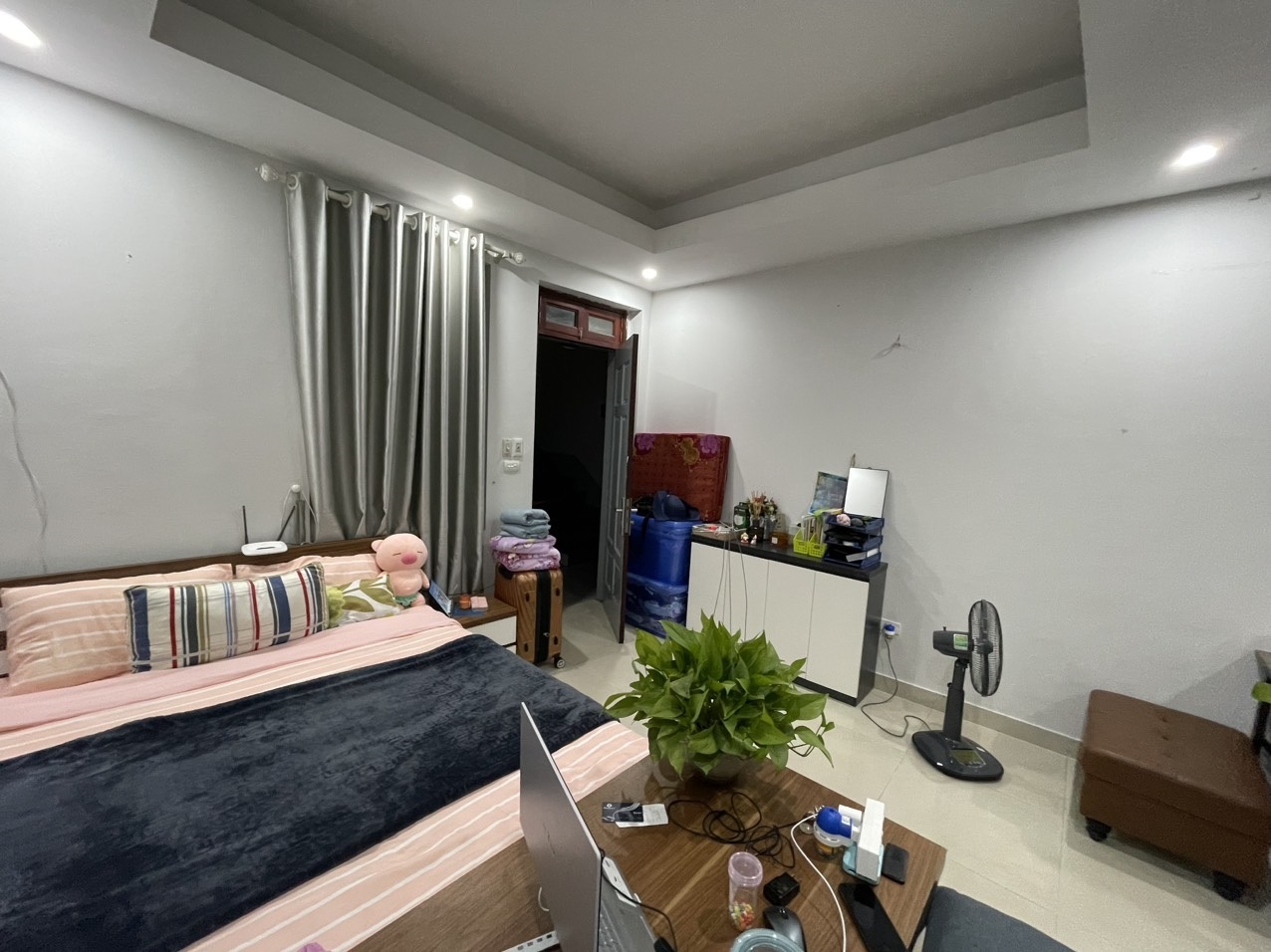 Phòng trọ Studio 25m2 tại Sunny Apartment Xuân Thủy - Cầu Giấy - Phòng ngủ