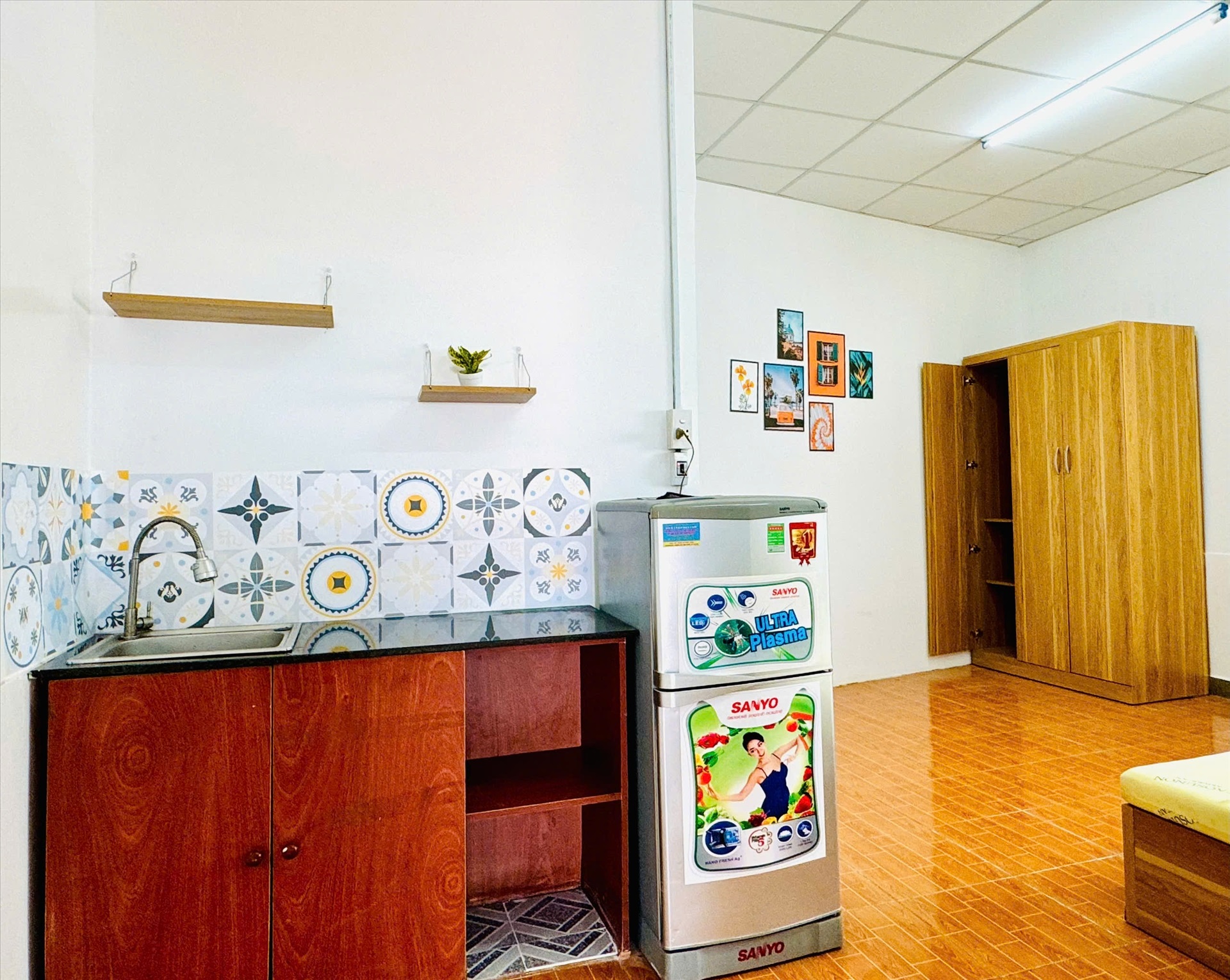 Phòng trọ Studio 25m2 tại N Home Đường số 9 - Thủ Đức - Phòng bếp