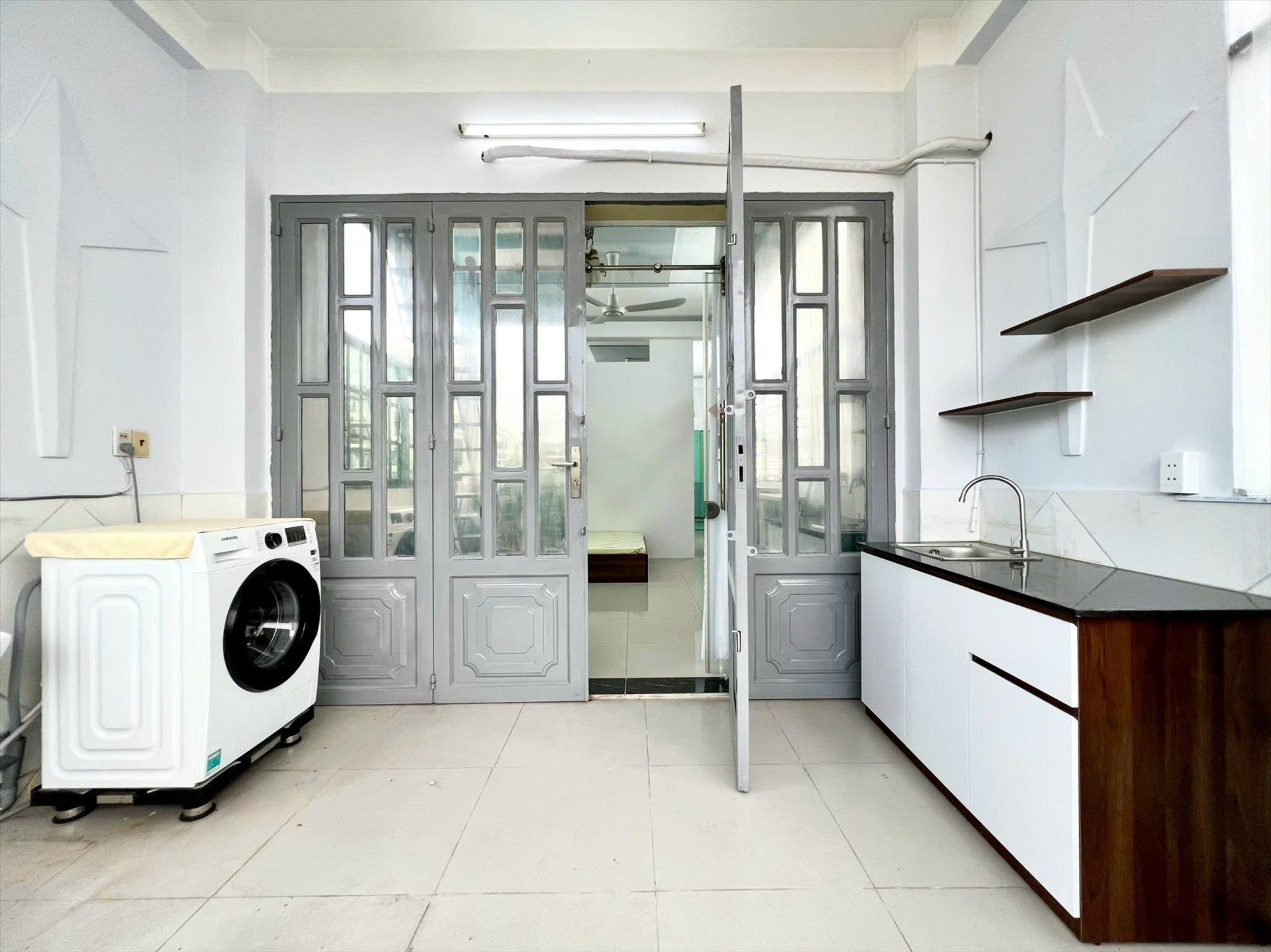 Phòng trọ 2 Phòng ngủ 55m2 tại KH Apartment Hoàng Hoa Thám - Bình Thạnh - Phòng bếp
