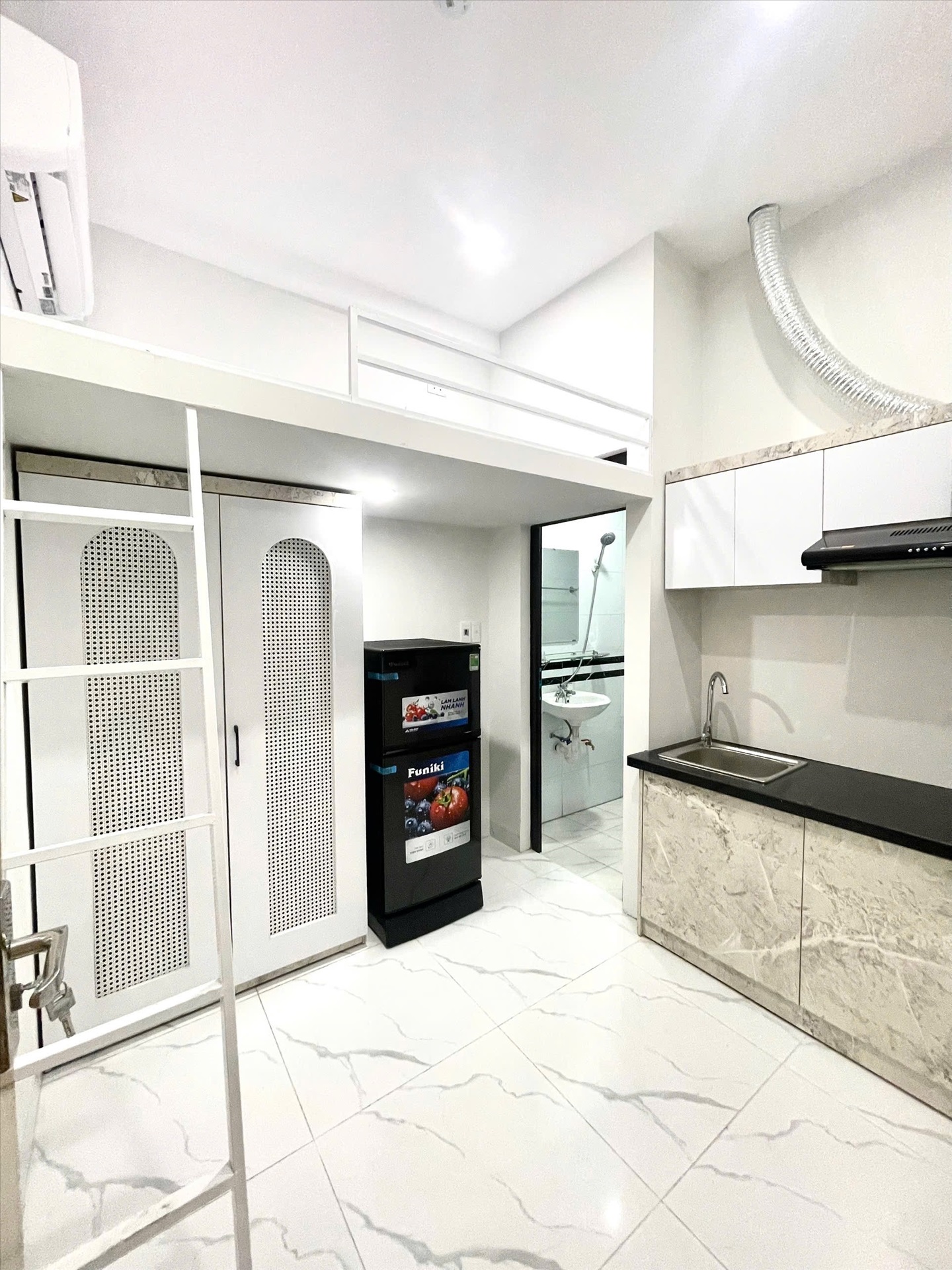 Phòng trọ Duplex 25m2 tại LM Land Cầu Giấy - Cầu Giấy - Phòng bếp