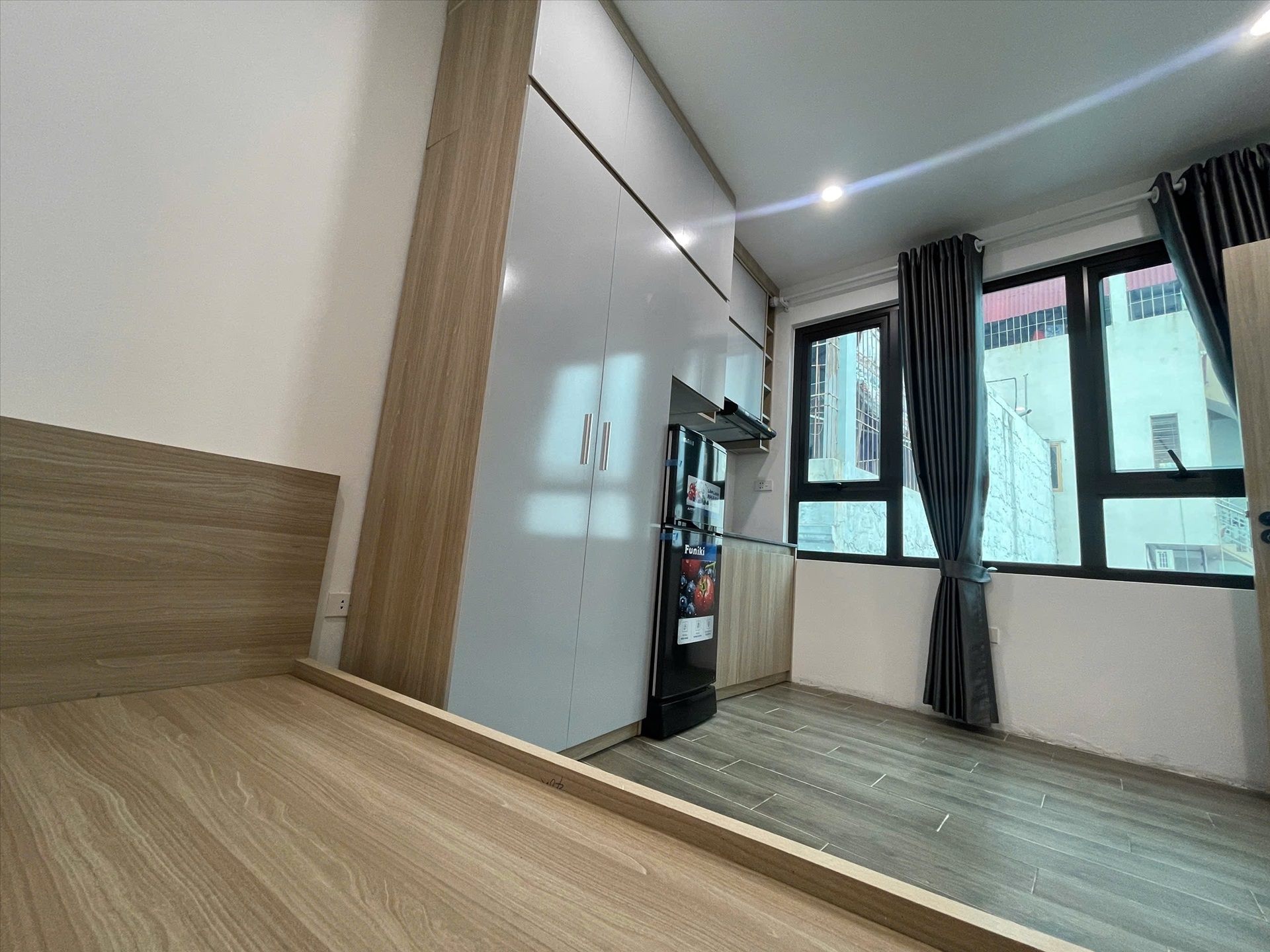 Phòng trọ Studio 25m2 tại LM Land 1 Đức Diễn - Bắc Từ Liêm - Phòng ngủ