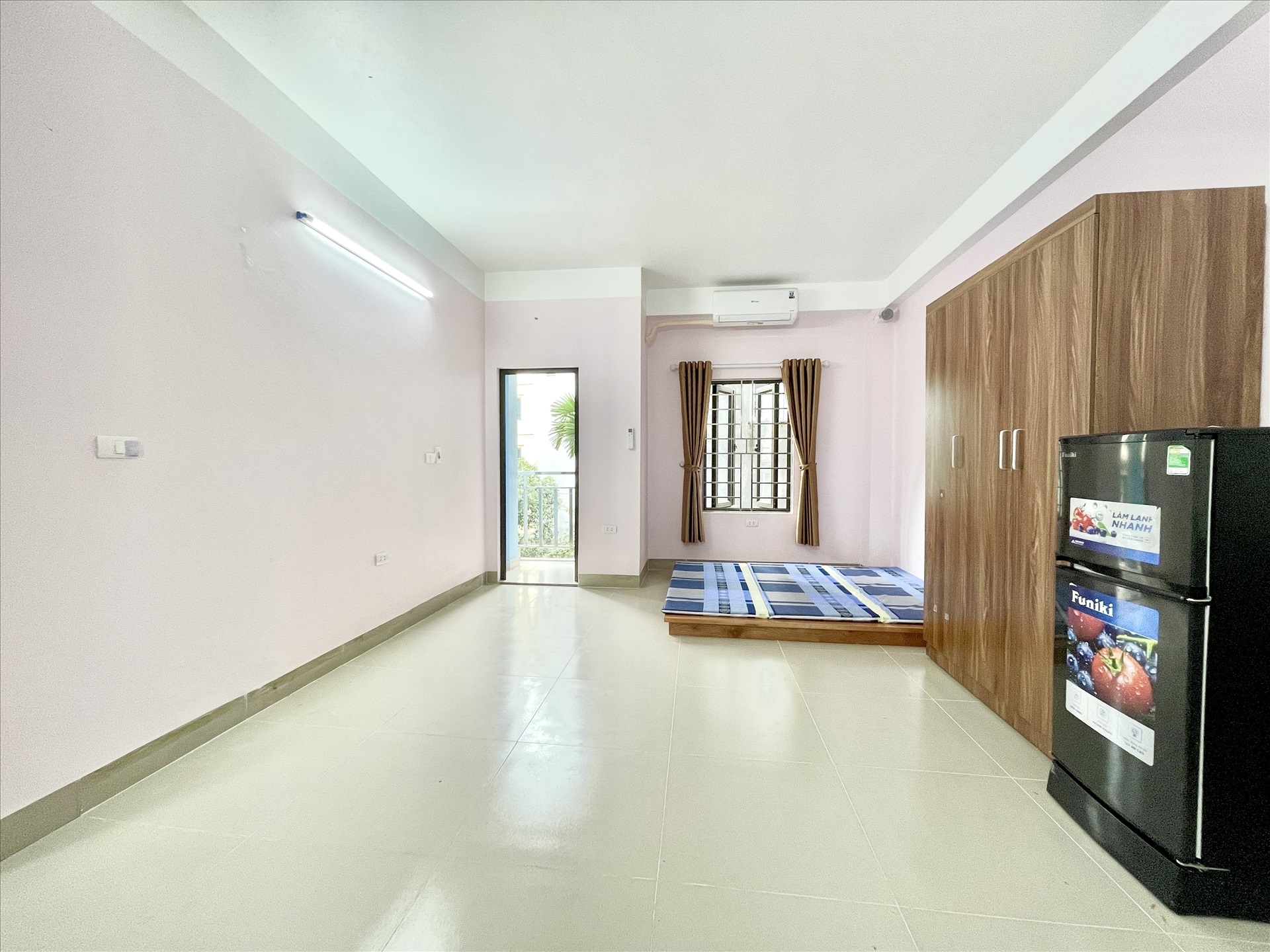 Phòng trọ Studio 25m2 tại LM Land 2 Đức Diễn - Bắc Từ Liêm - Phòng ngủ