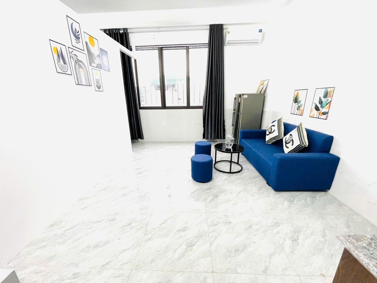 Phòng trọ Studio 30m2 tại LM Land Miếu Đầm - Nam Từ Liêm - Phòng khách