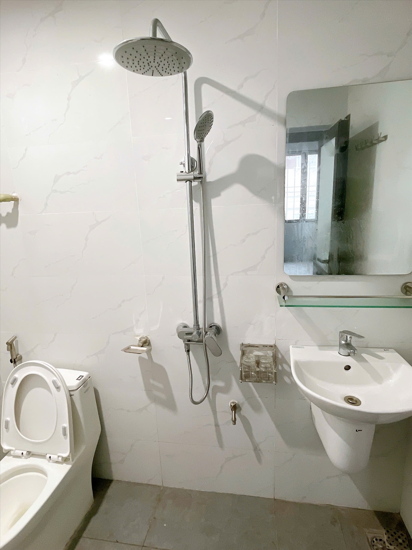 Phòng trọ Studio 30m2 tại LM Land Miếu Đầm - Nam Từ Liêm - Phòng tắm