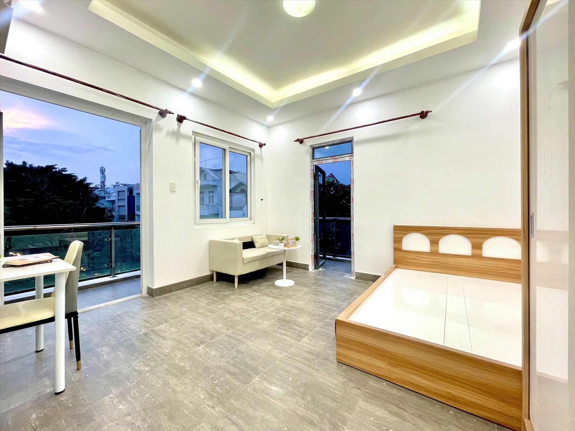 Phòng trọ Studio 25m2 tại TP House Bình Lợi - Bình Thạnh - Phòng ngủ