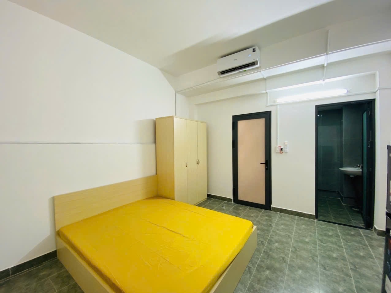 Phòng trọ Studio 22m2 tại CH House Hiệp Bình - Thủ Đức - Phòng ngủ