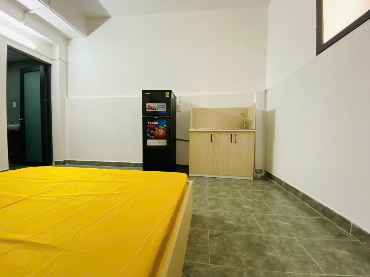 Phòng trọ Studio 22m2 tại CH House Hiệp Bình - Thủ Đức - Phòng ngủ