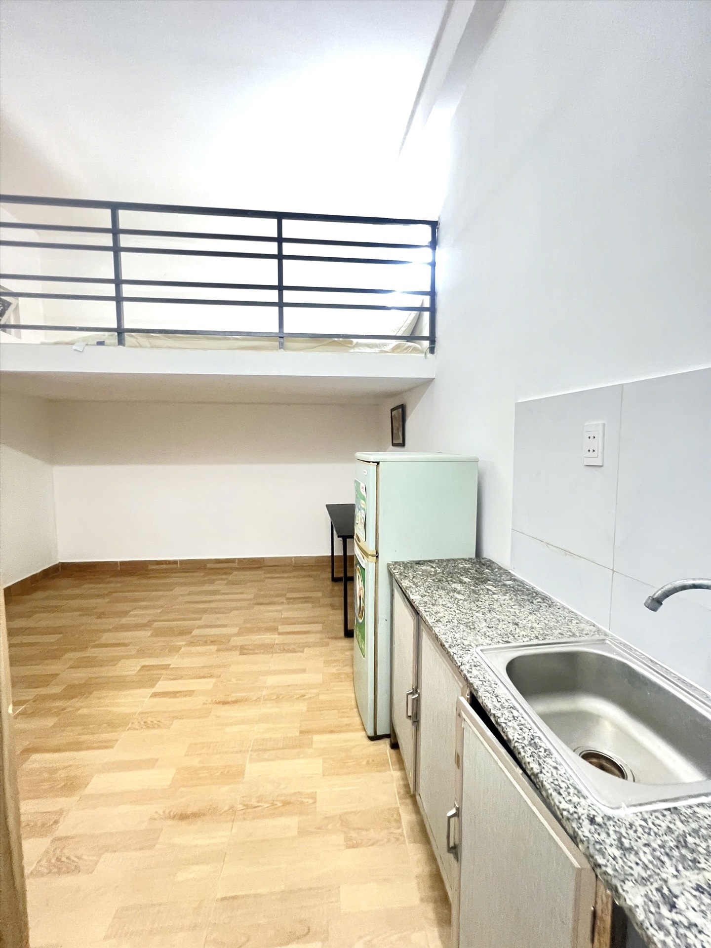 Phòng trọ Duplex 35m2 tại Fam Home Đường số 7 - Thủ Đức - Phòng bếp