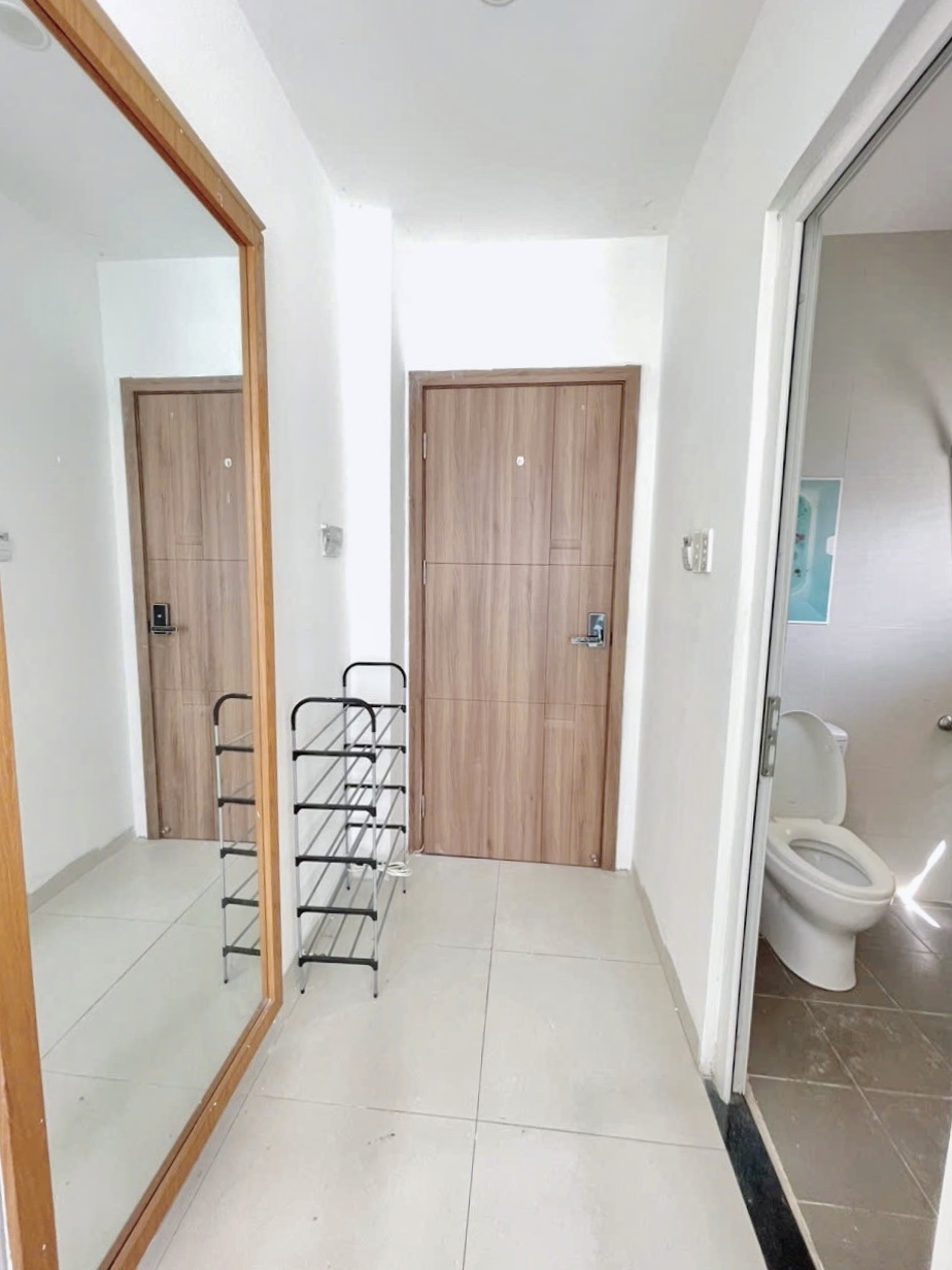 Phòng trọ Studio 22m2 tại Fam Home Trần Hưng Đạo - Quận 1 - Phòng ngủ