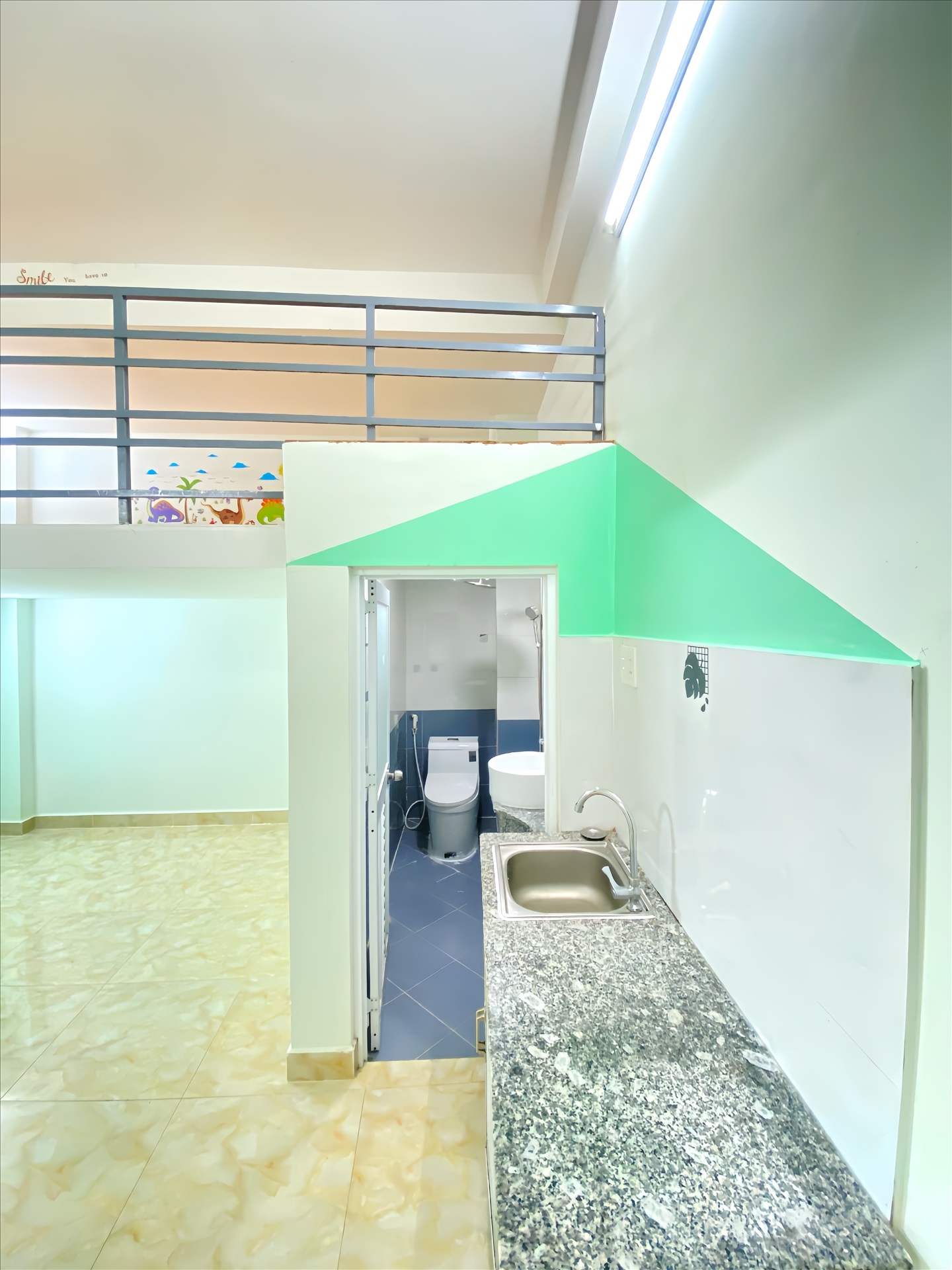 Phòng trọ Duplex 30m2 tại Fam Home Đường số 7 - Thủ Đức - Phòng bếp