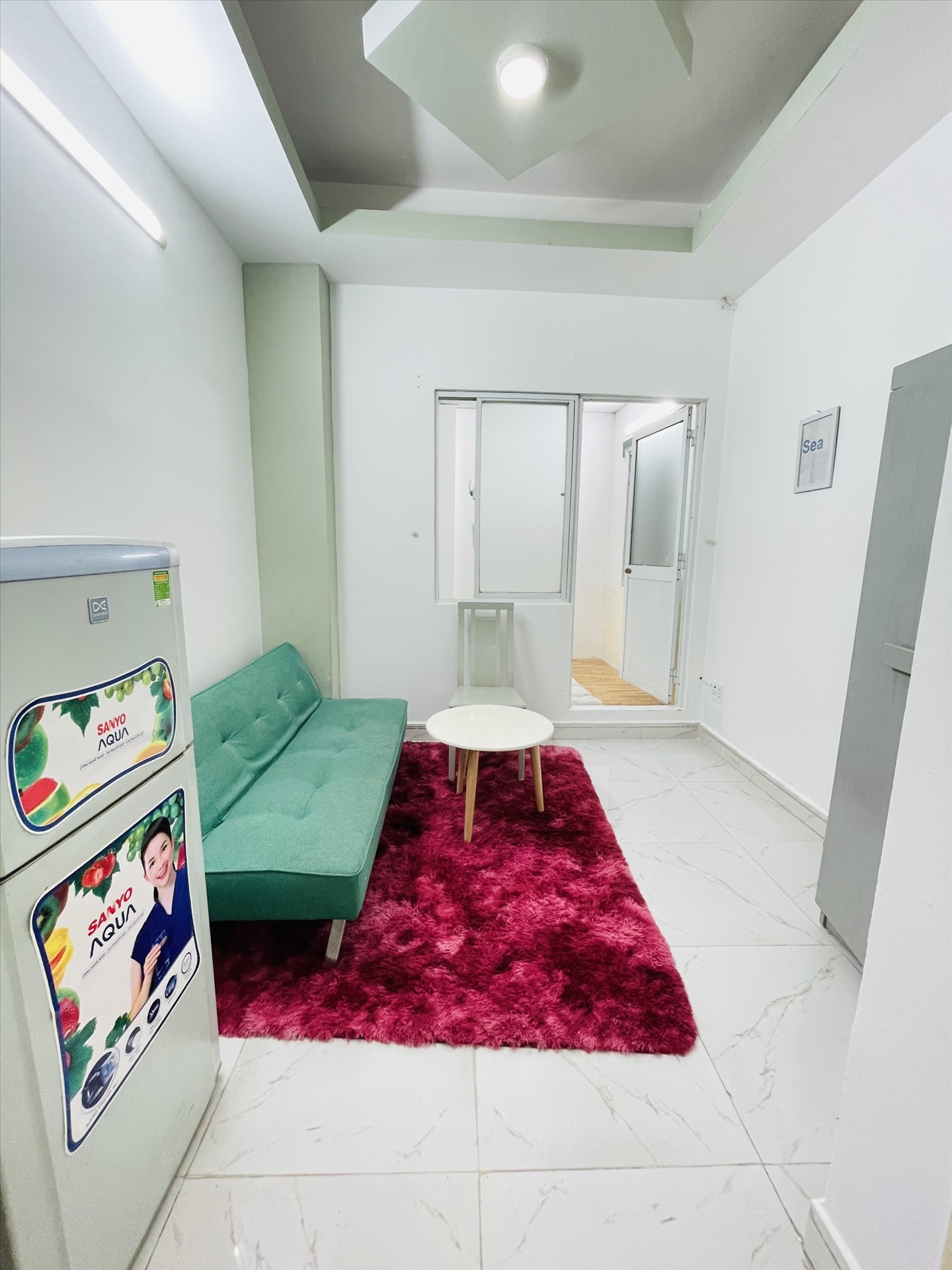 Phòng trọ 1 Phòng ngủ 30m2 tại Fam Home Nguyễn Súy - Tân Phú - Phòng khách