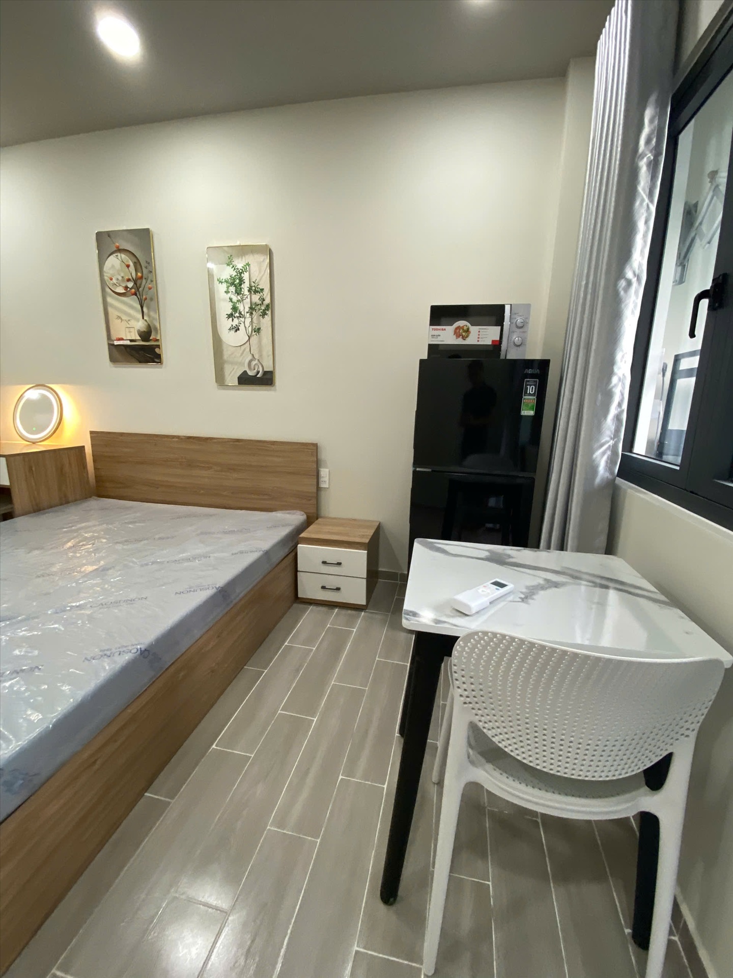 Phòng trọ 1 Phòng ngủ 35m2 tại AM Home Phó Đức Chính - Bình Thạnh - Phòng ngủ