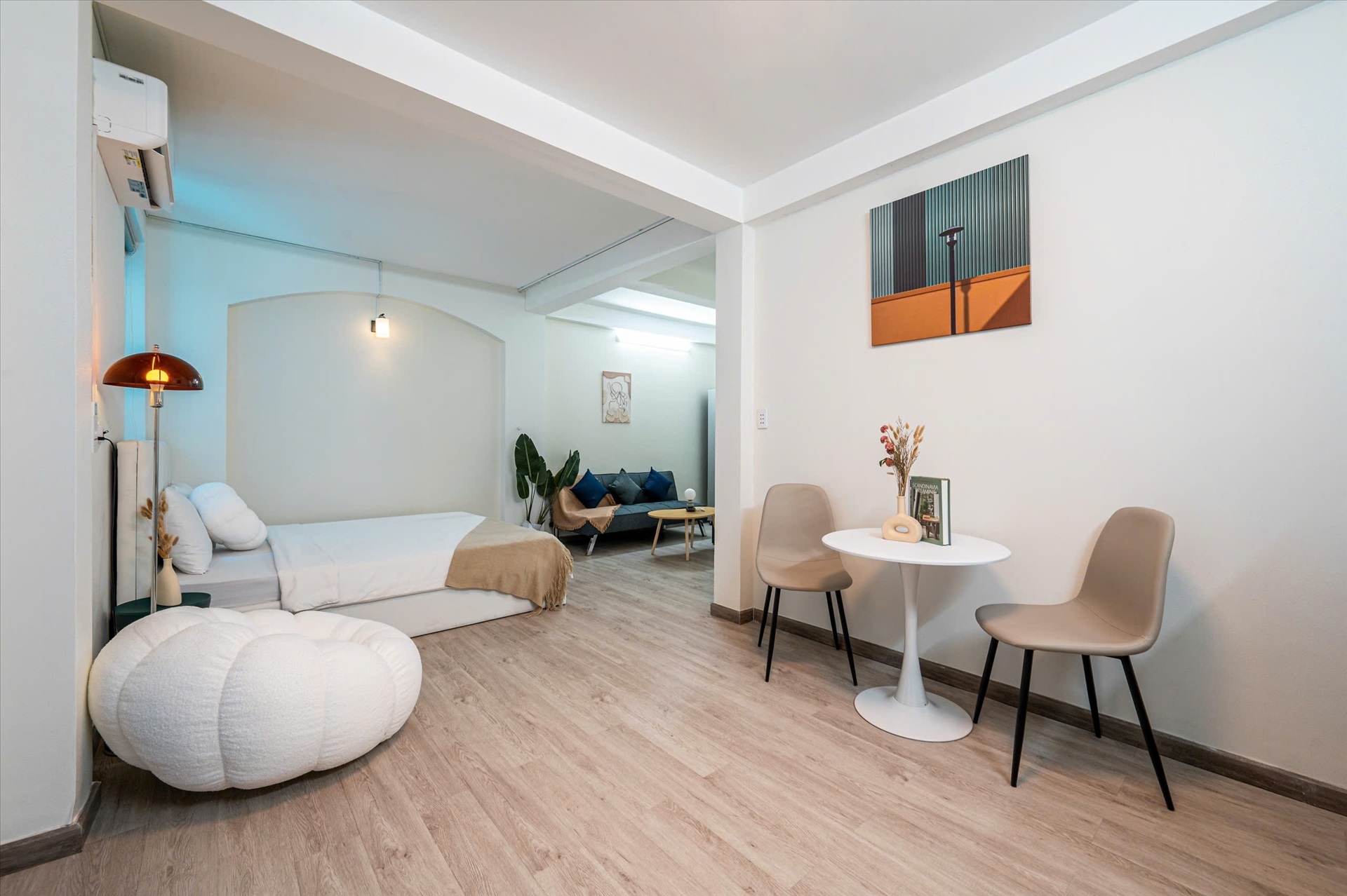 Phòng trọ 1 Phòng ngủ 35m2 tại CM Home Huỳnh Tịnh Của - Bình Thạnh - Phòng ngủ