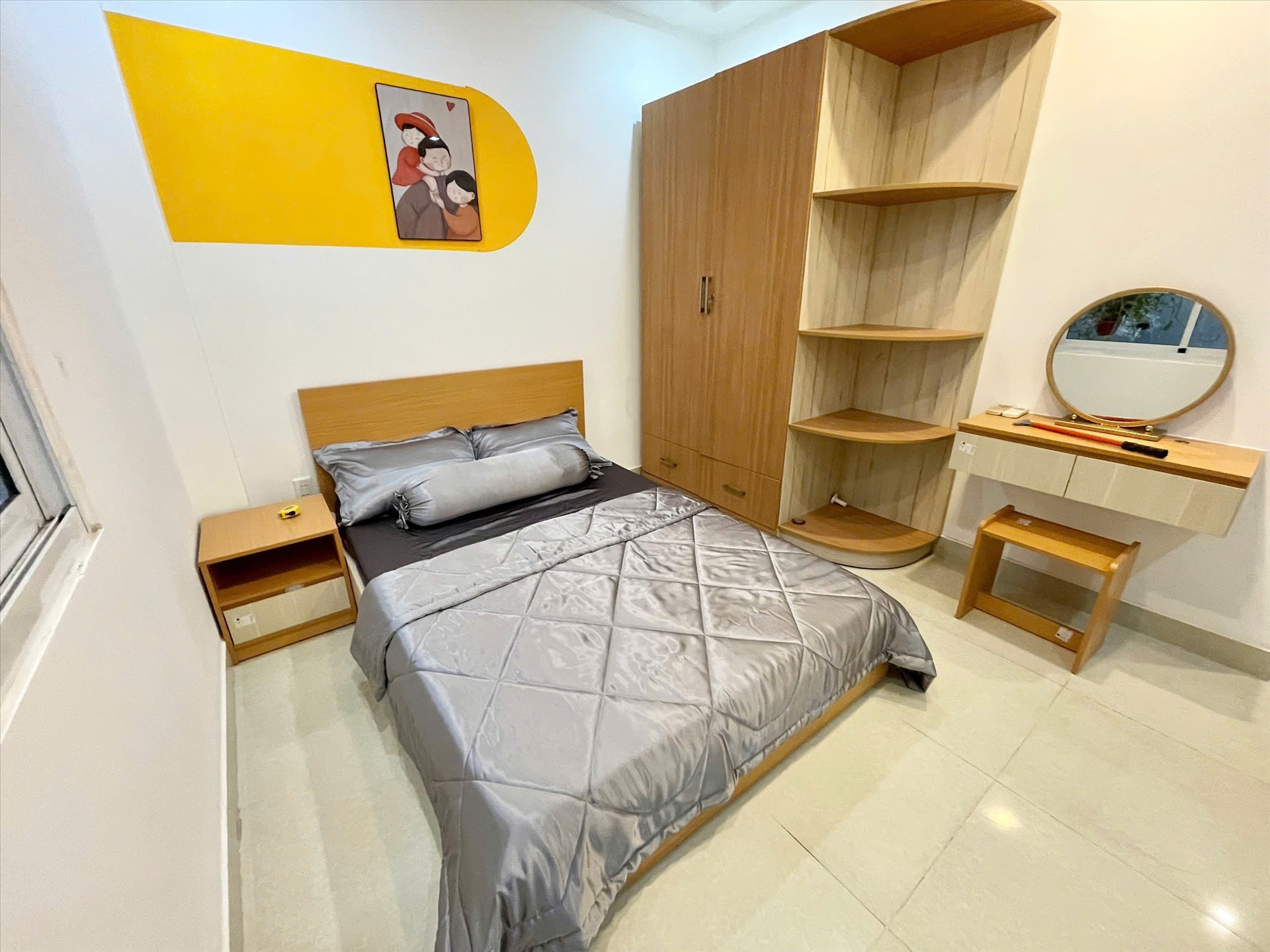 Phòng trọ Studio 25m2 tại CNB Cộng Hòa - Tân Bình - Phòng ngủ