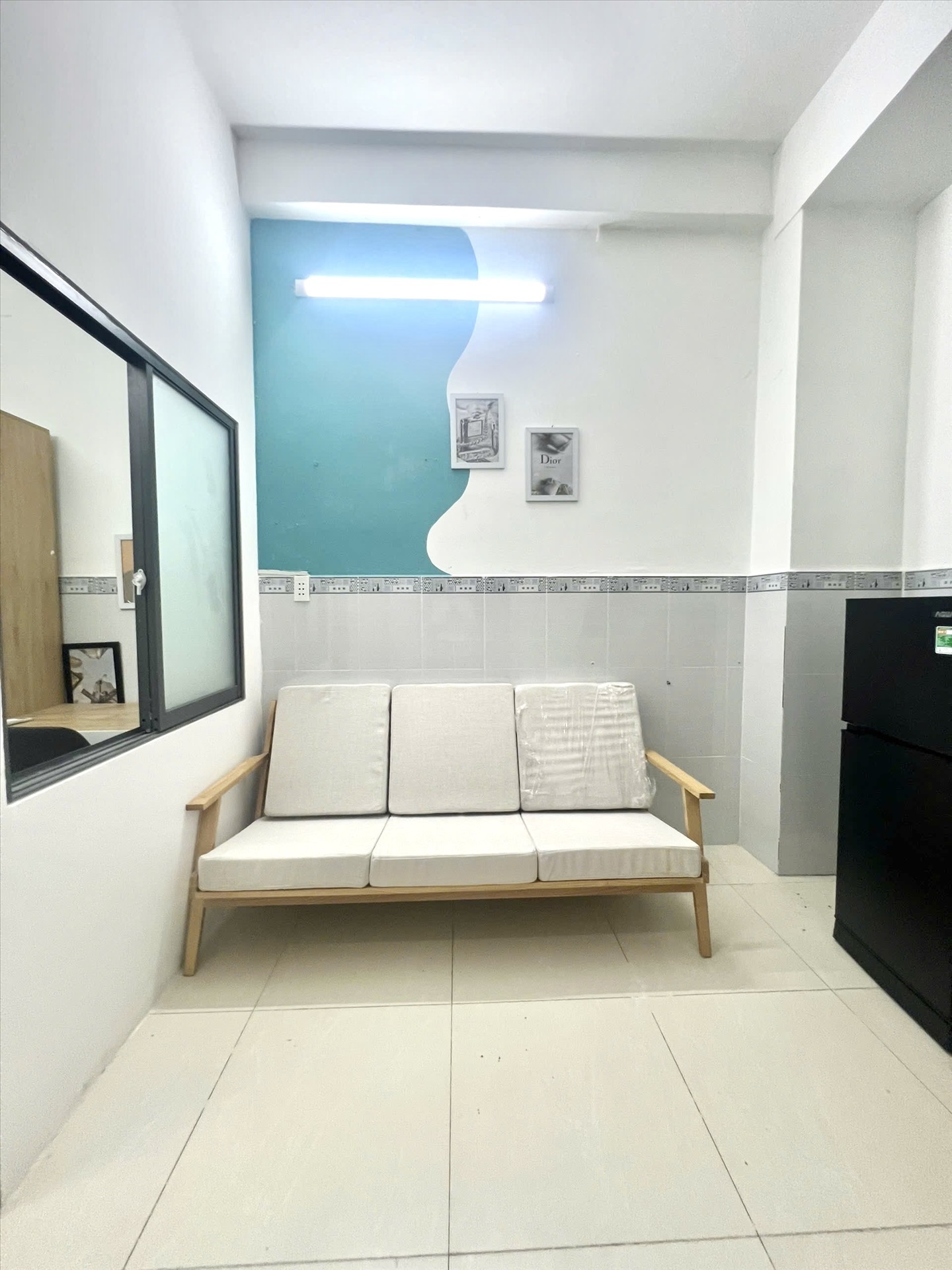 Phòng trọ 2 Phòng ngủ 30m2 tại Fam Home Tô Hiệu - Tân Phú - Phòng khách