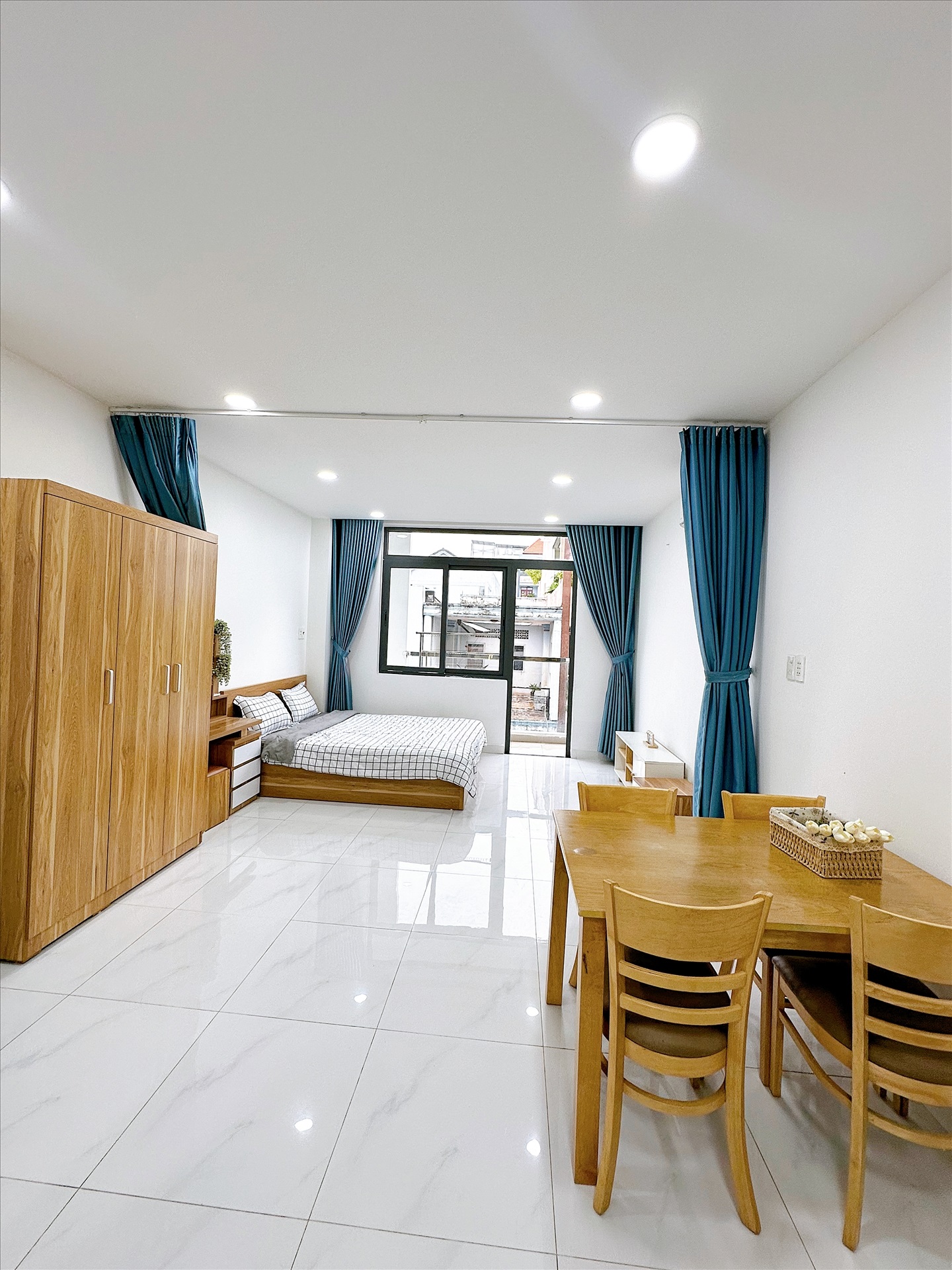 Phòng trọ Studio 35m2 tại Fam Home Ích Thiện - Tân Phú - Phòng ngủ