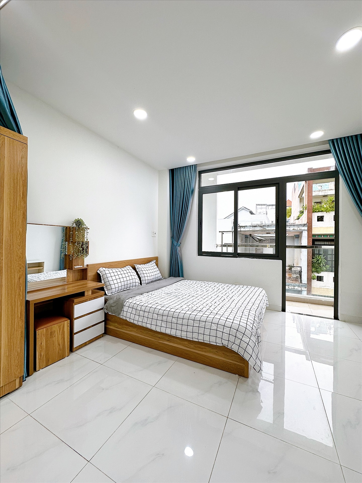 Phòng trọ Studio 35m2 tại Fam Home Ích Thiện - Tân Phú - Phòng ngủ