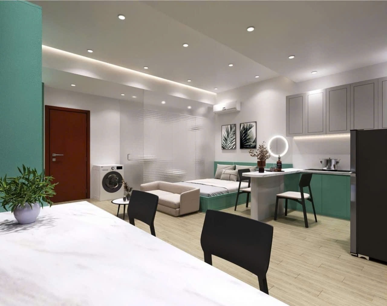 Phòng trọ N House Ngô Tất Tố - Bình Thạnh - Phòng (*)