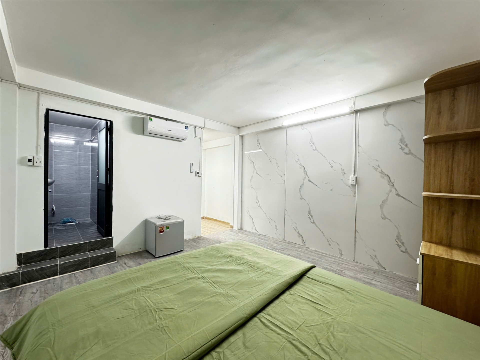 Phòng trọ 1 Phòng ngủ 35m2 tại XĐ House Lê Quốc Hưng - Quận 4 - Phòng ngủ