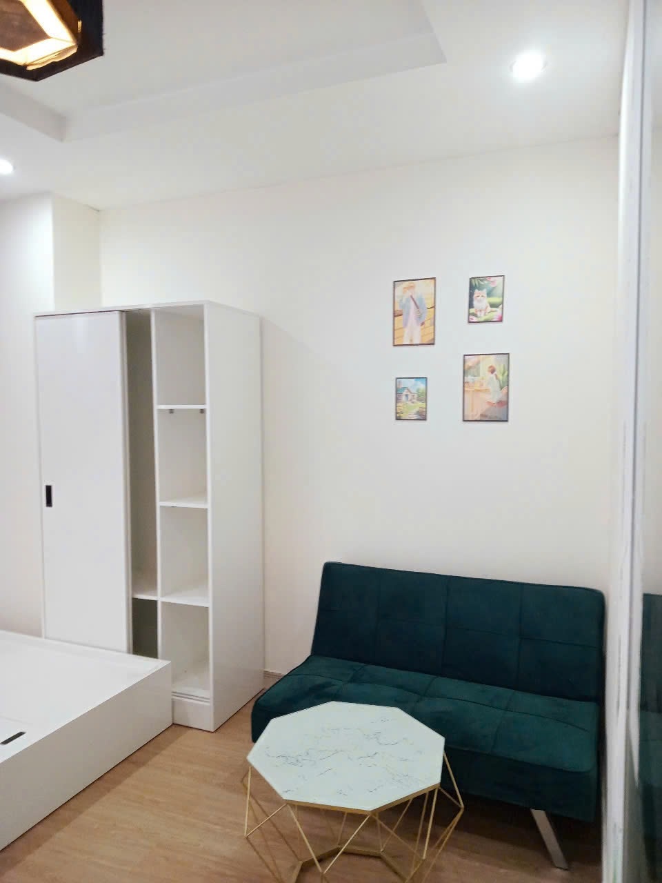 Phòng trọ Studio 35m2 tại TT Home 2 Hoa Lan - Phú Nhuận - Phòng ngủ