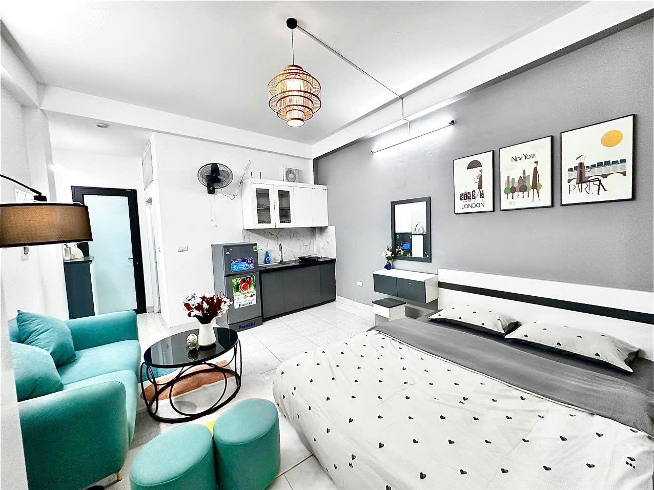 Phòng trọ DT Apartment Mỹ Đình - Nam Từ Liêm - Phòng (*)