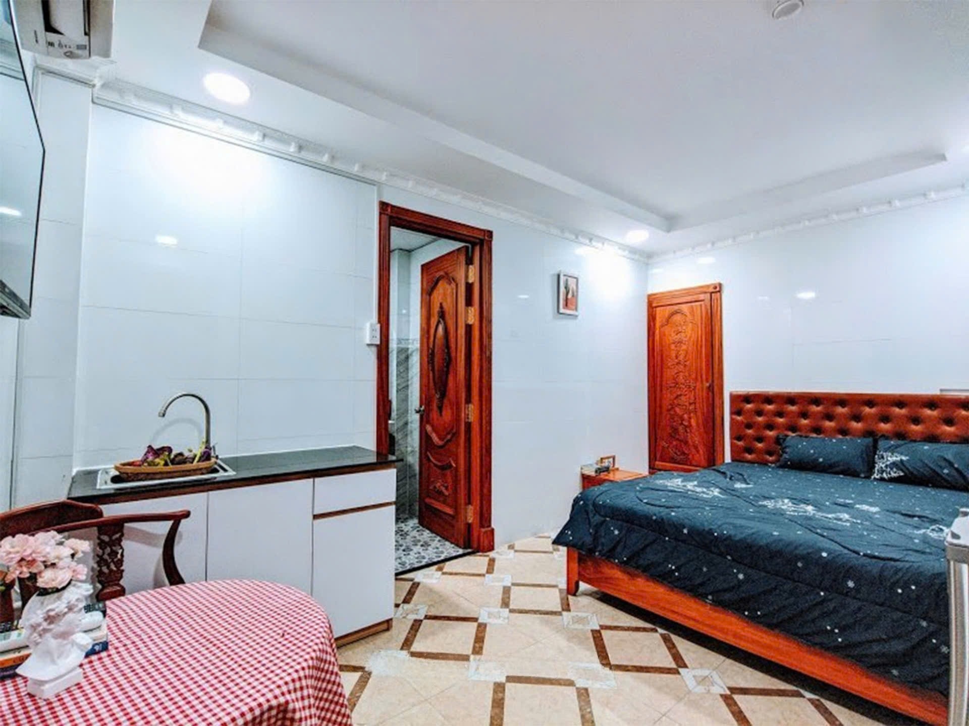 Phòng trọ Studio 30m2 tại Light House Ba Tháng Hai - Quận 10 - Phòng bếp