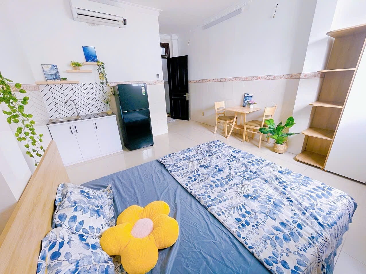 Phòng trọ Studio 35m2 tại AV House Đình Nghi Xuân - Bình Tân - Phòng ngủ