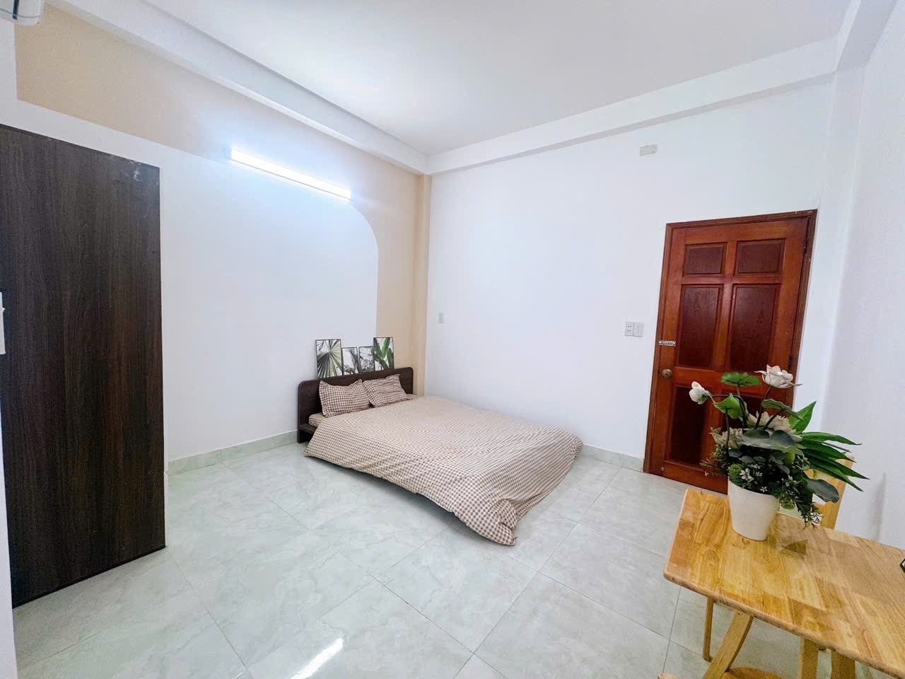 Phòng trọ Studio 25m2 tại AV House Vườn Lài - Quận 12 - Phòng ngủ