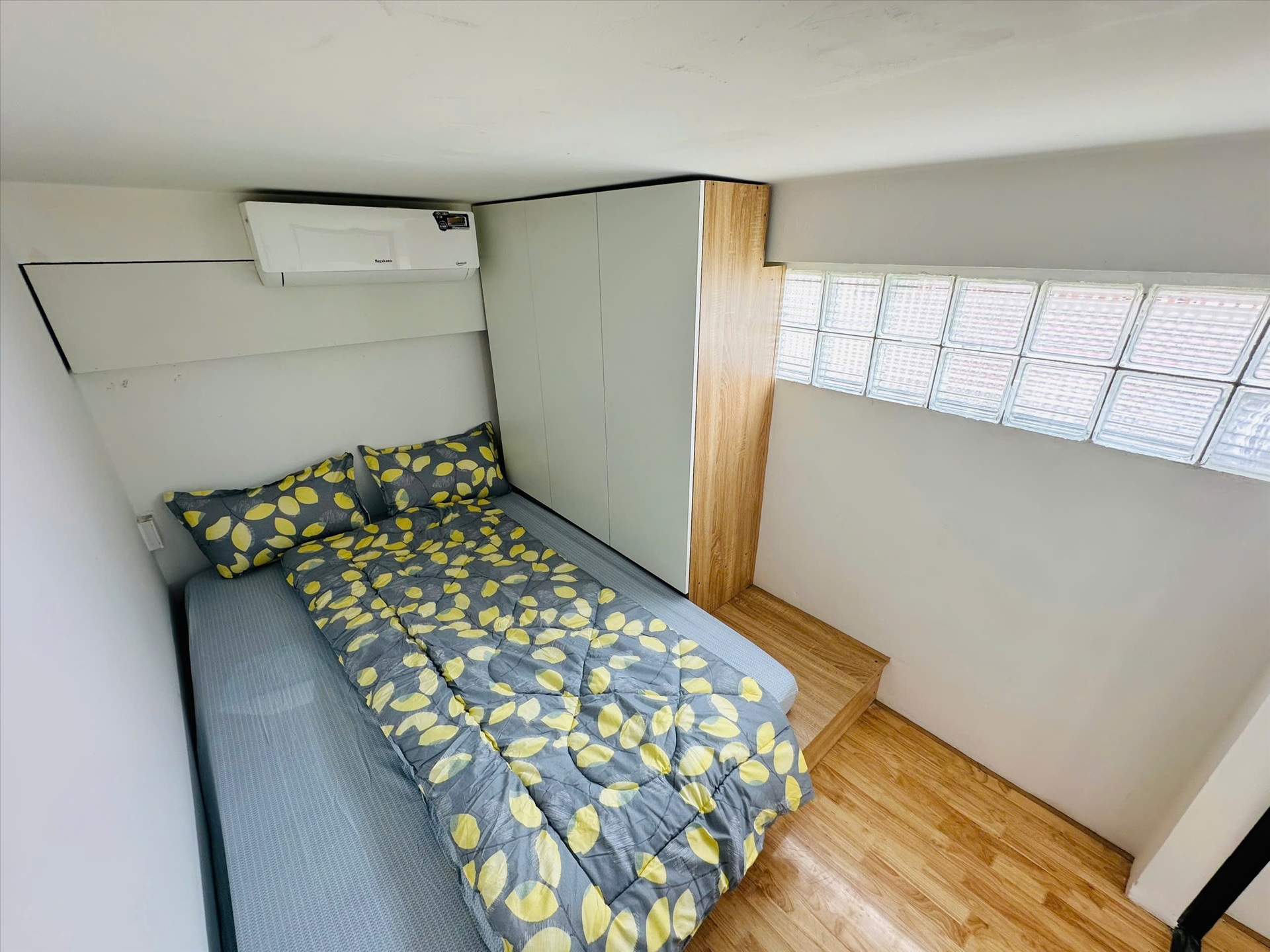 Phòng trọ Duplex 35m2 tại AT Home Nguyễn Hồng Đào - Tân Bình - Phòng ngủ