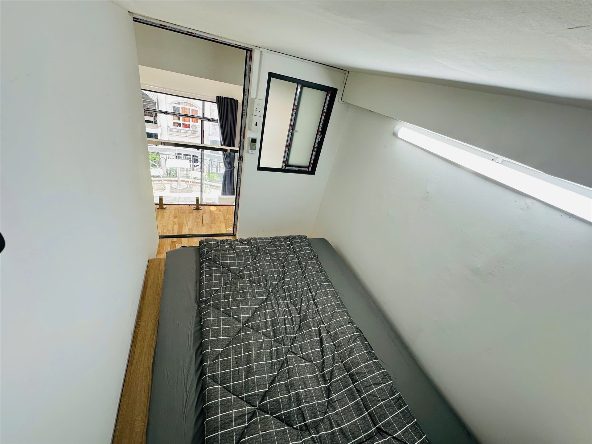 Phòng trọ Duplex 35m2 tại AT Home Nguyễn Hồng Đào - Tân Bình - Phòng ngủ