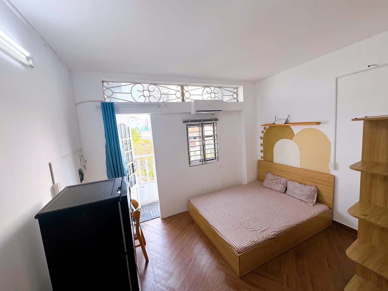 Phòng trọ Studio 30m2 tại AV House Lê Văn Thọ - Gò Vấp - Phòng ngủ