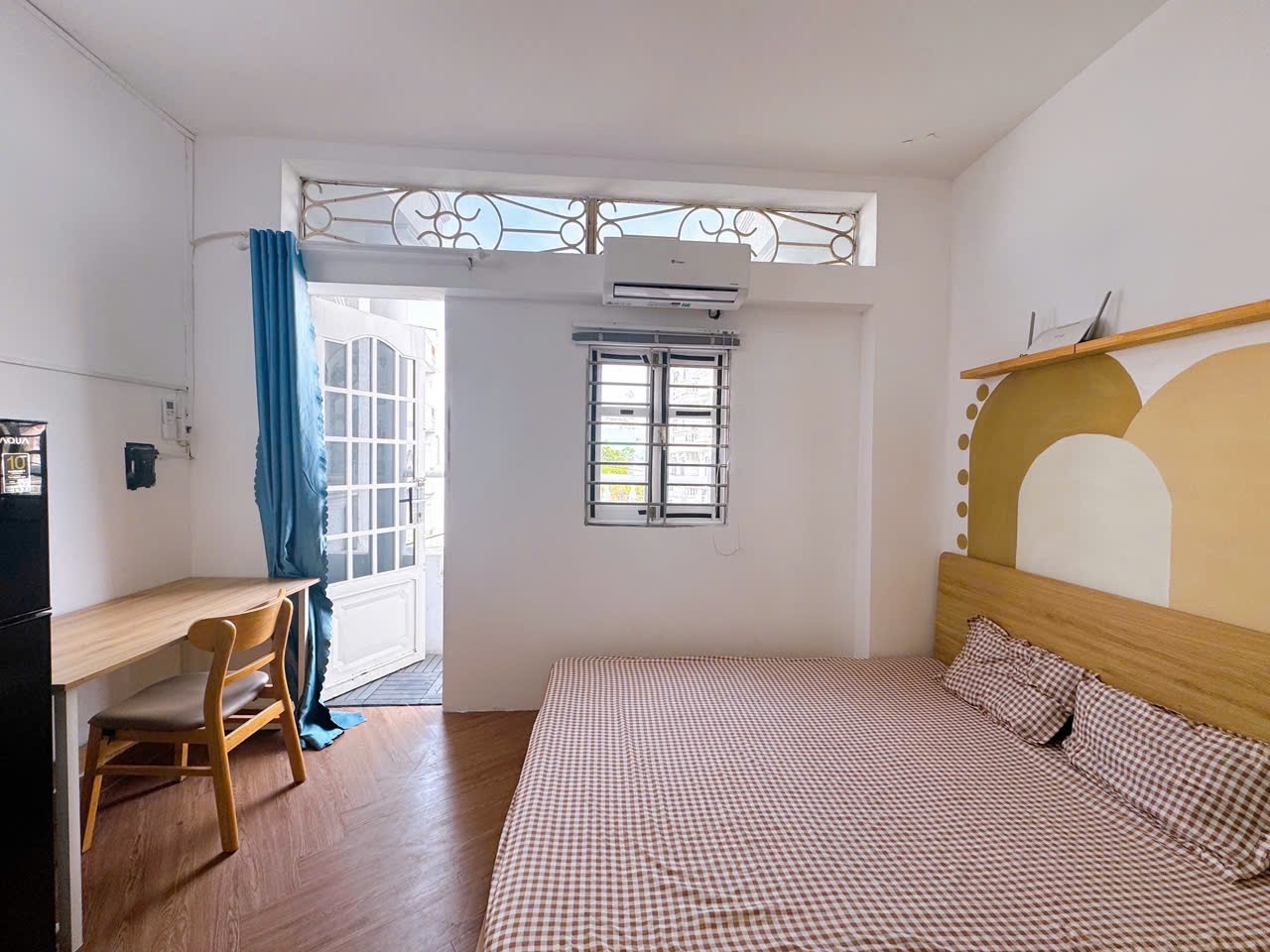 Phòng trọ Studio 30m2 tại AV House Lê Văn Thọ - Gò Vấp - Phòng ngủ