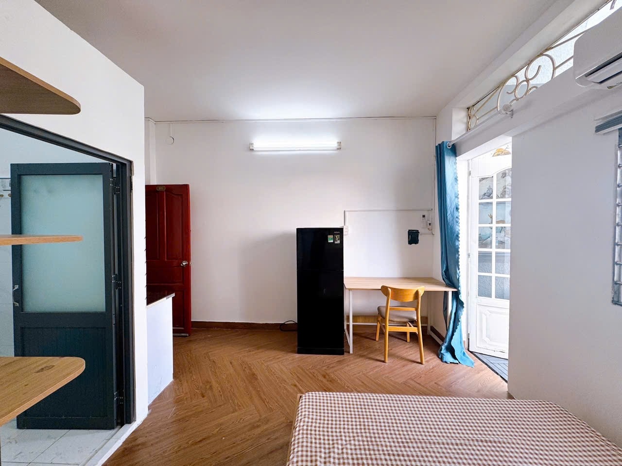 Phòng trọ Studio 30m2 tại AV House Lê Văn Thọ - Gò Vấp - Phòng ngủ