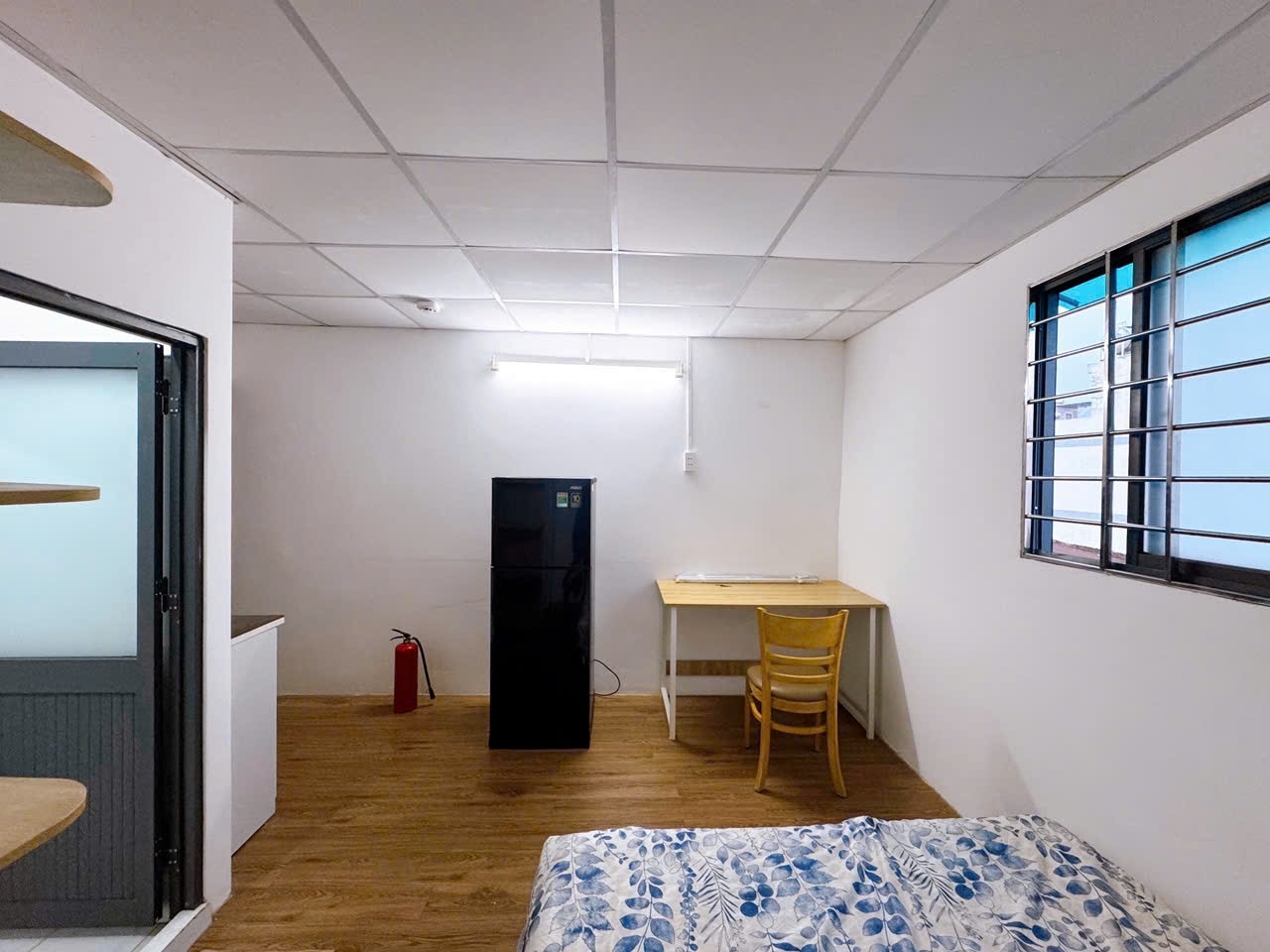 Phòng trọ Studio 30m2 tại AV House Lê Văn Thọ - Gò Vấp - Phòng ngủ