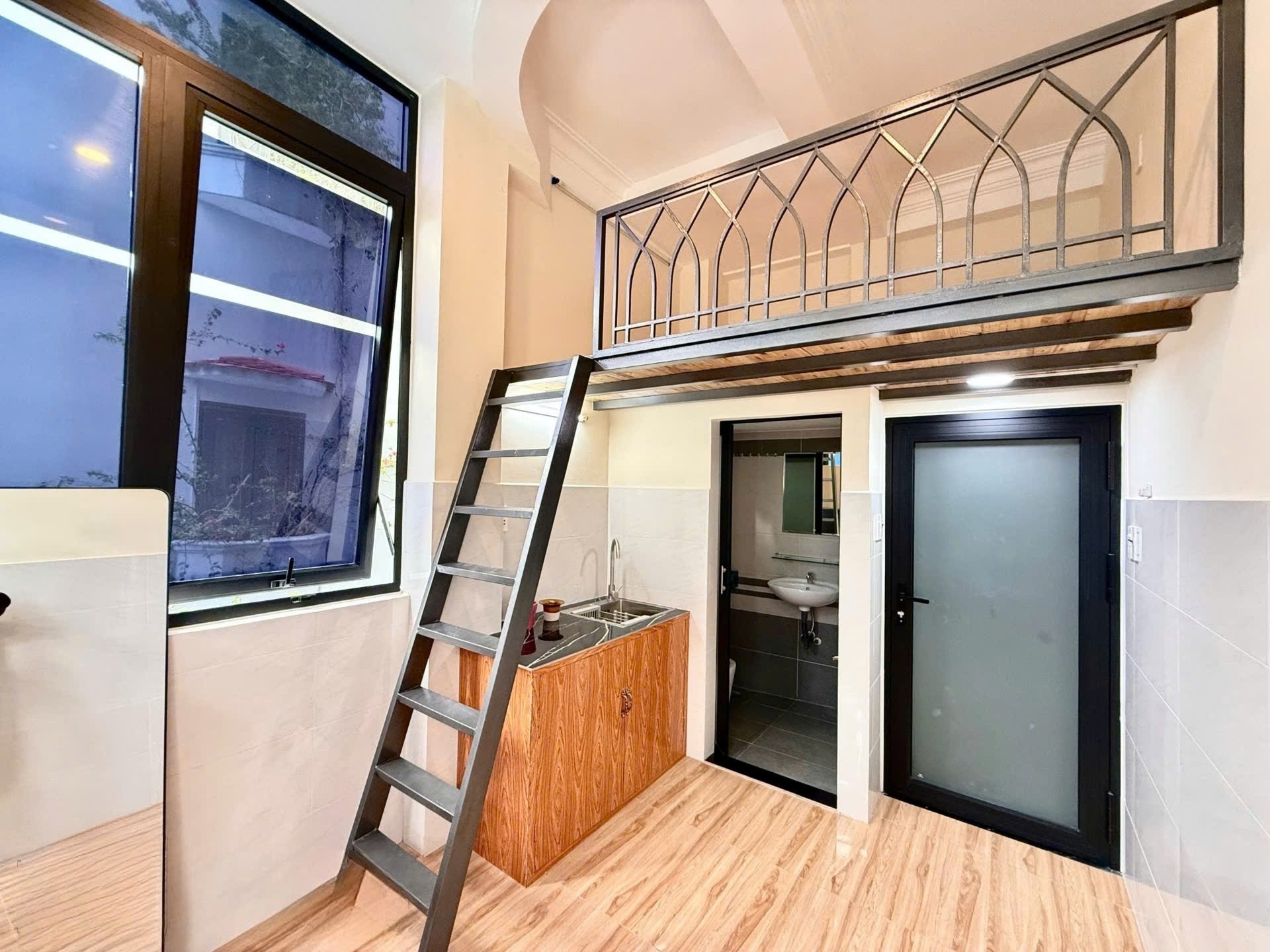 Phòng trọ Duplex 20m2 tại Batiso Apartment Nhật Tảo - Quận 10 - Phòng ngủ
