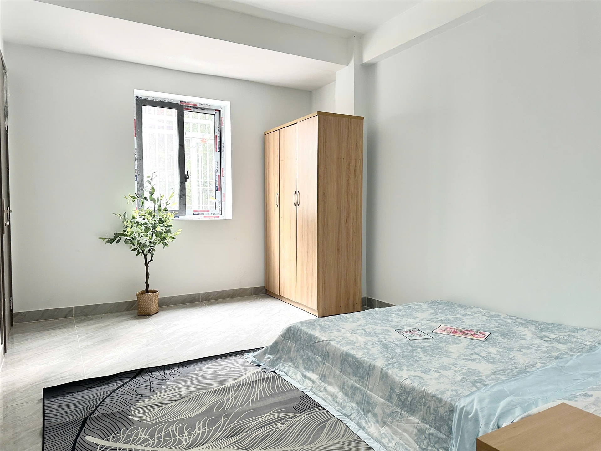 Phòng trọ Studio 25m2 tại AH Home Tô Ký - Quận 12 - Phòng ngủ