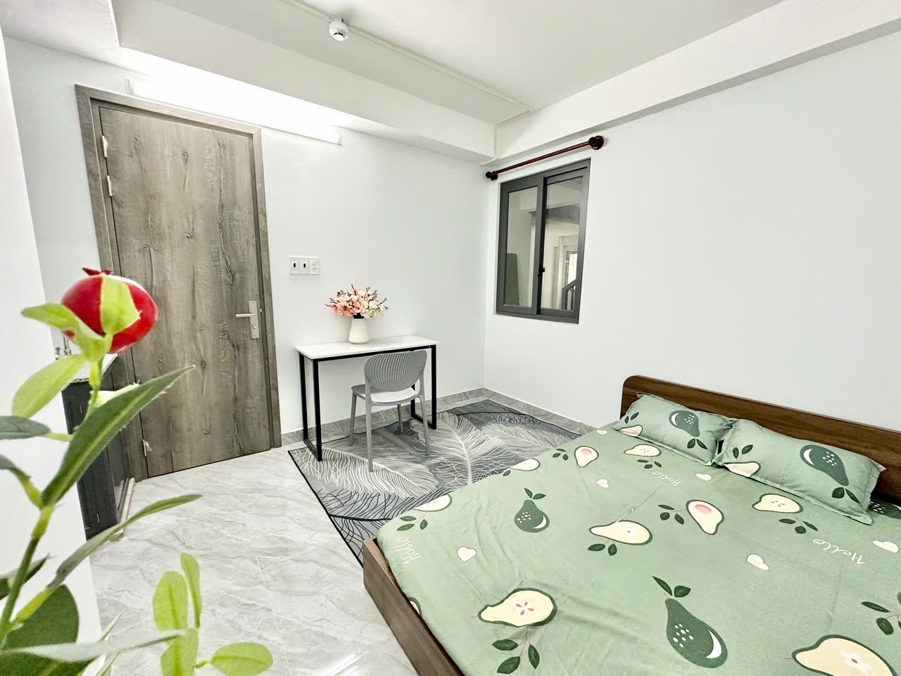 Phòng trọ Studio 25m2 tại AH Home Tô Ký - Quận 12 - Phòng ngủ