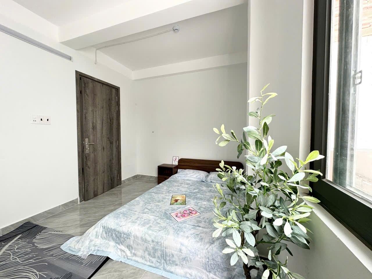 Phòng trọ Studio 25m2 tại AH Home Tô Ký - Quận 12 - Phòng ngủ