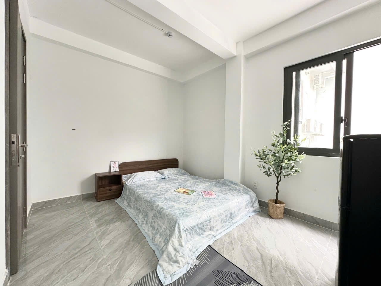 Phòng trọ Studio 25m2 tại AH Home Tô Ký - Quận 12 - Phòng ngủ