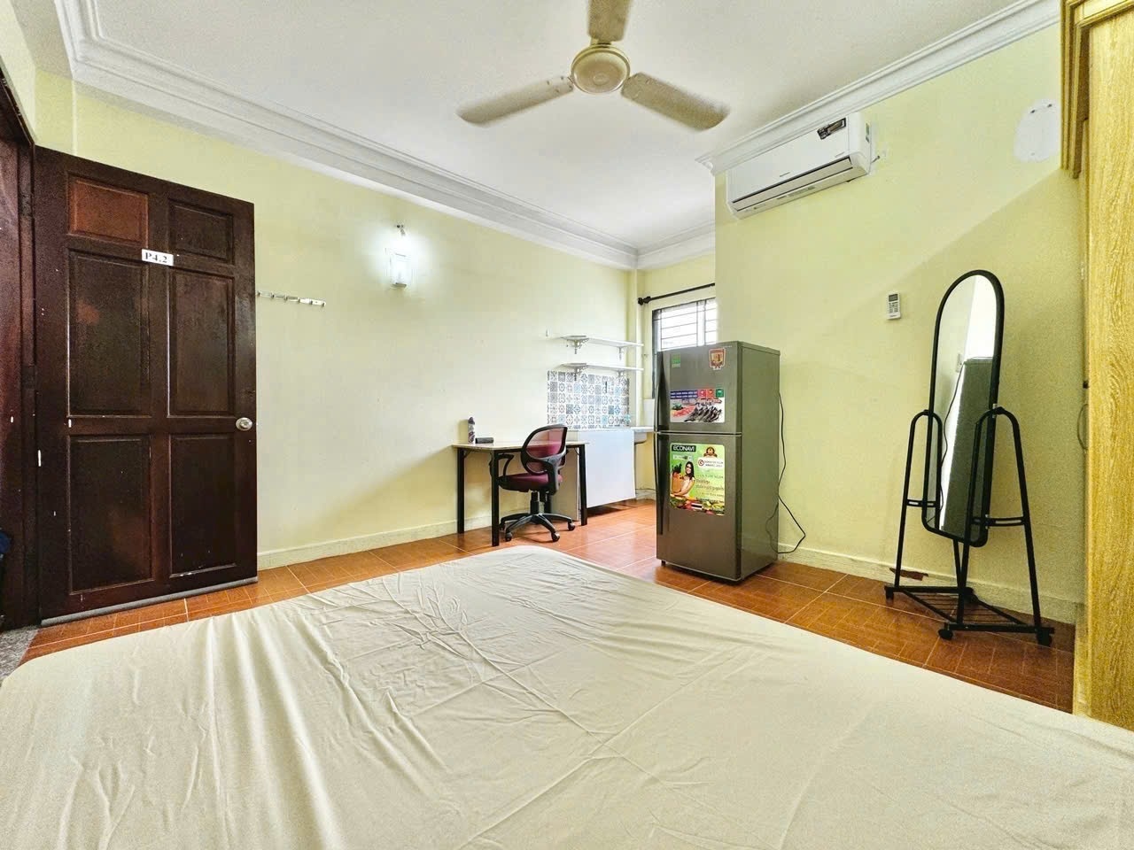 Phòng trọ Studio 20m2 tại CH Home Nhiêu Tứ - Phú Nhuận - Phòng ngủ