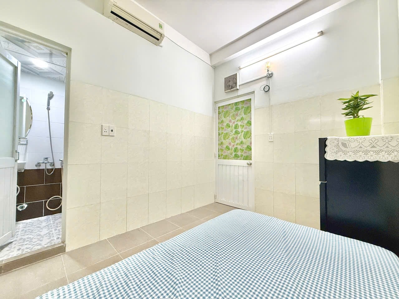 Phòng trọ Studio 25m2 tại ĐL House Vạn Kiếp - Bình Thạnh - Phòng ngủ