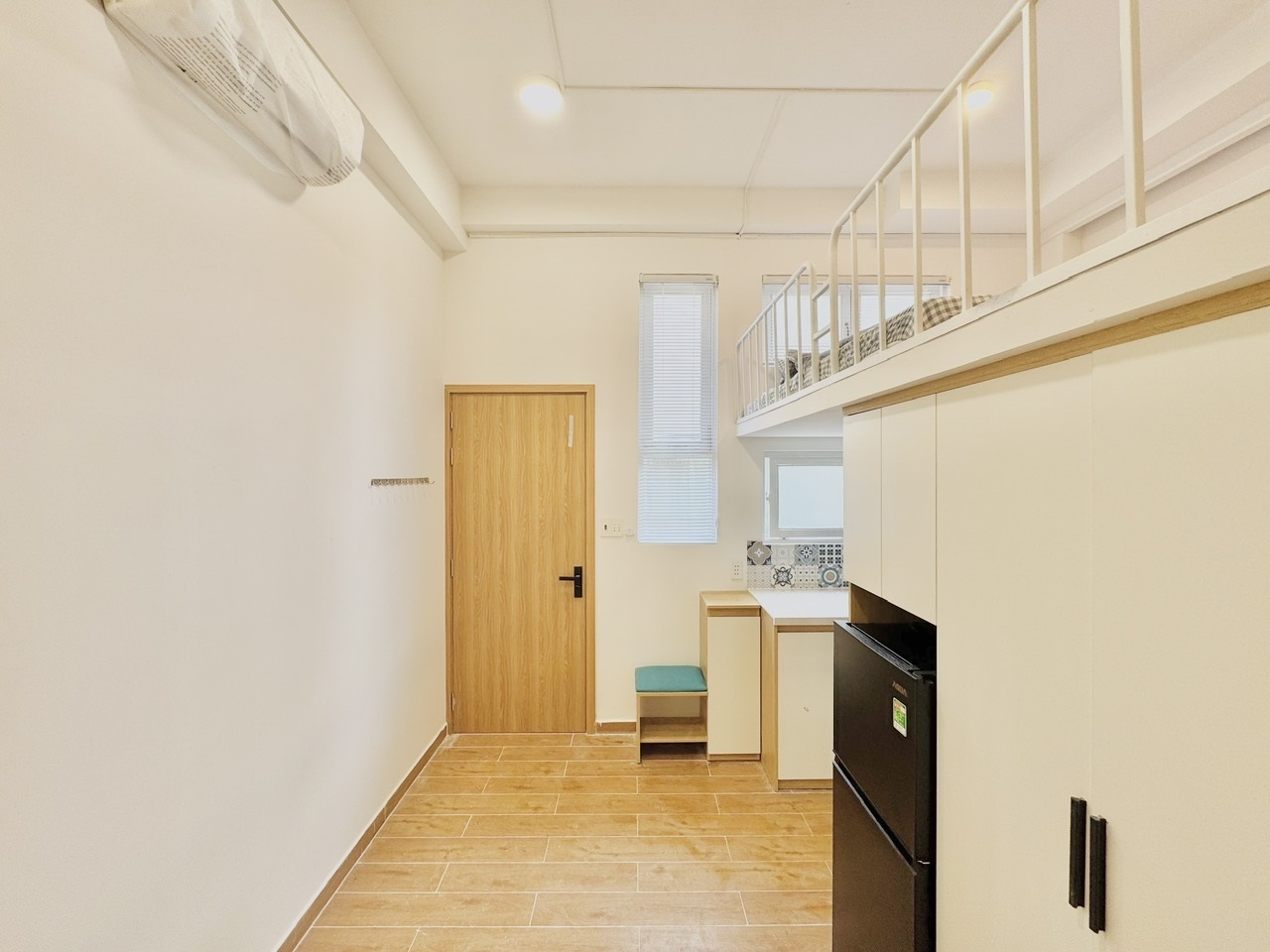 Phòng trọ Duplex 35m2 tại TA House Vườn Lài - Quận 12 - Phòng ngủ