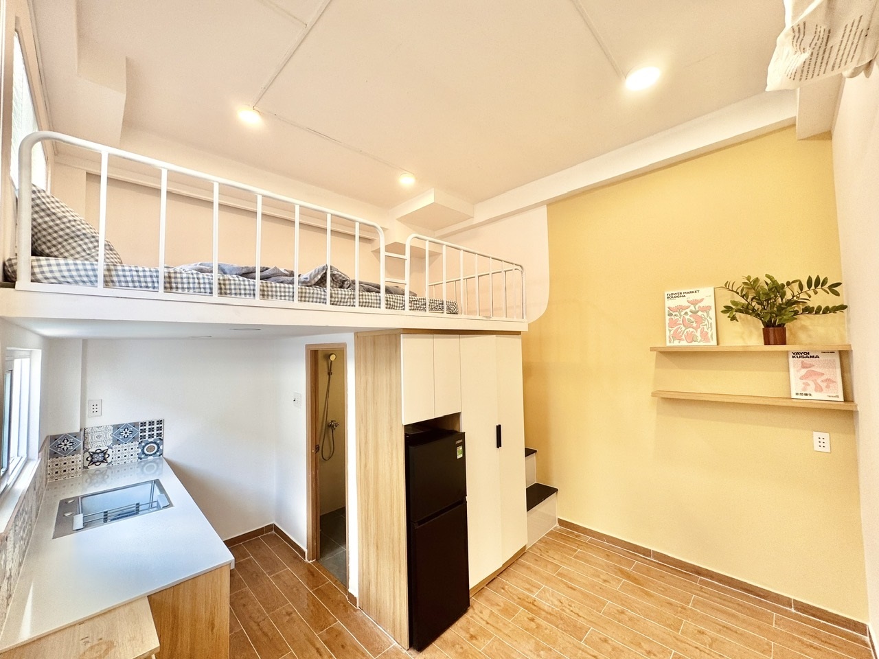 Phòng trọ Duplex 35m2 tại TA House Vườn Lài - Quận 12 - Phòng ngủ