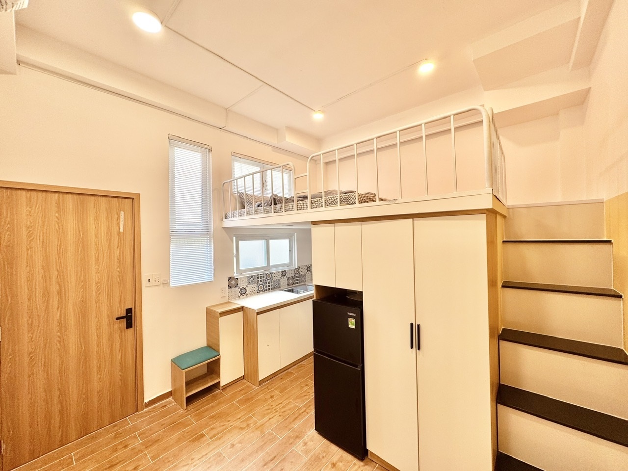 Phòng trọ Duplex 35m2 tại TA House Vườn Lài - Quận 12 - Phòng ngủ