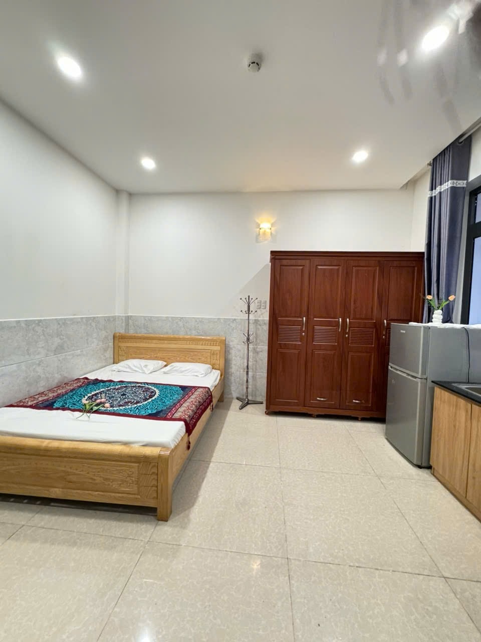Phòng trọ Studio 30m2 tại Như Ý Home Nguyễn Thiện Thuật  - Quận 3 - Phòng ngủ