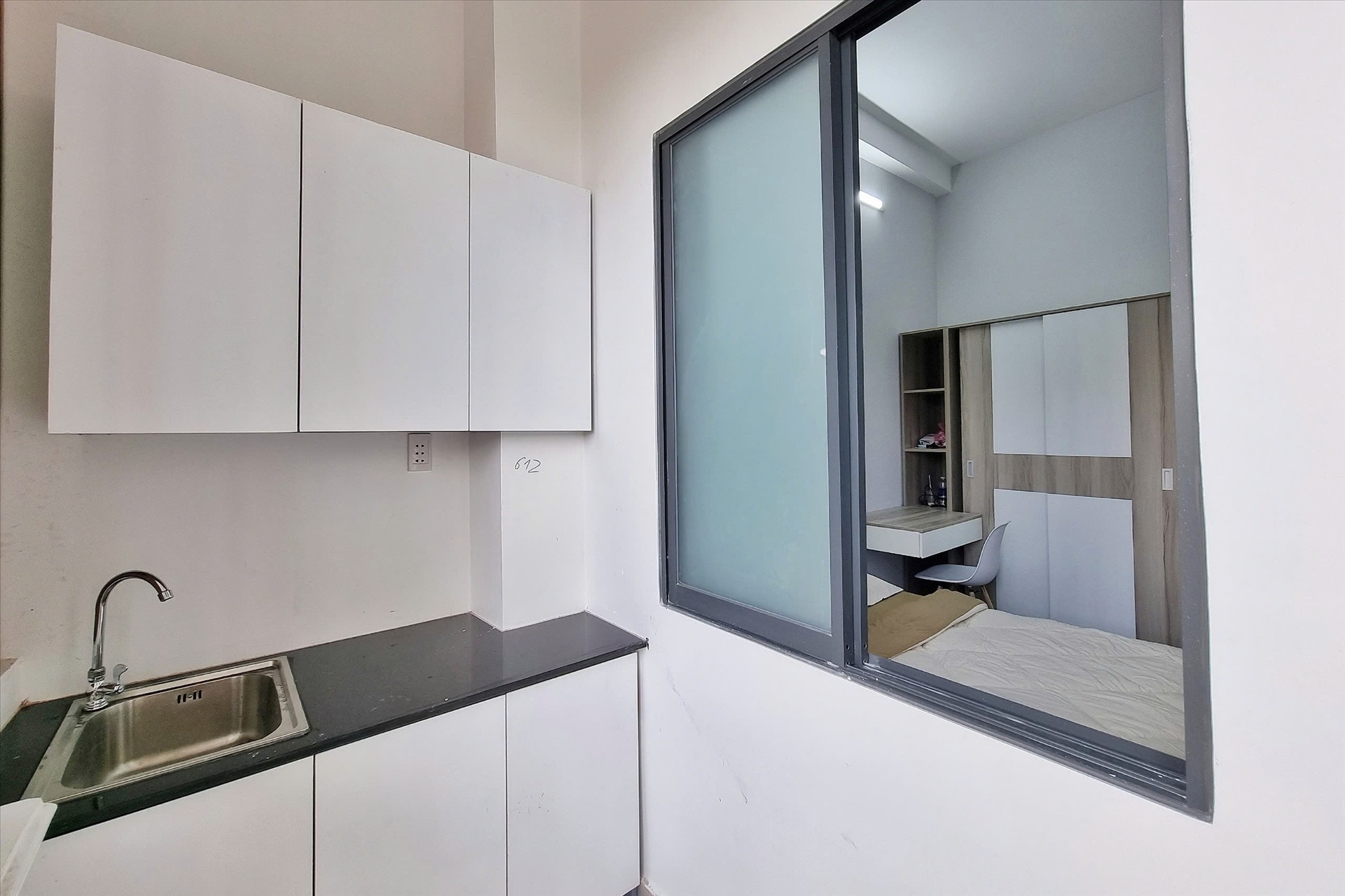 Phòng trọ 1 Phòng ngủ 30m2 tại Cozy Home Hoàng Sa - Tân Bình - Phòng bếp