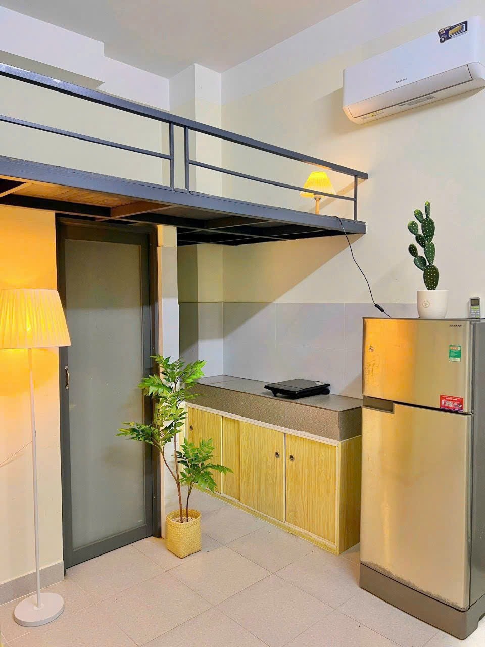 Phòng trọ Duplex 25m2 tại AT House Phan Huy Ích - Gò Vấp - Phòng bếp