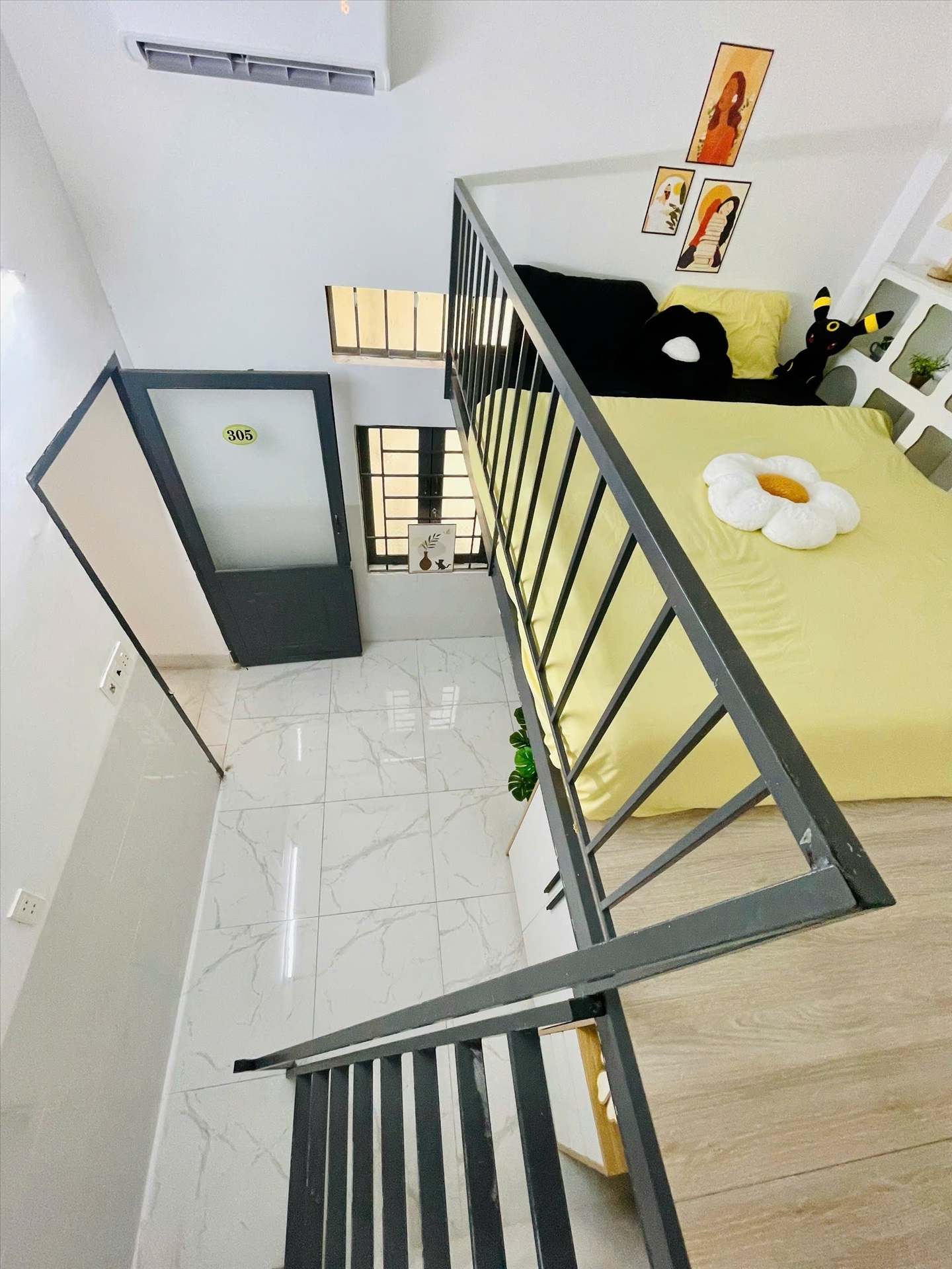 Phòng trọ Duplex 25m2 tại TV Home Nguyễn Văn Công - Gò Vấp - Phòng ngủ